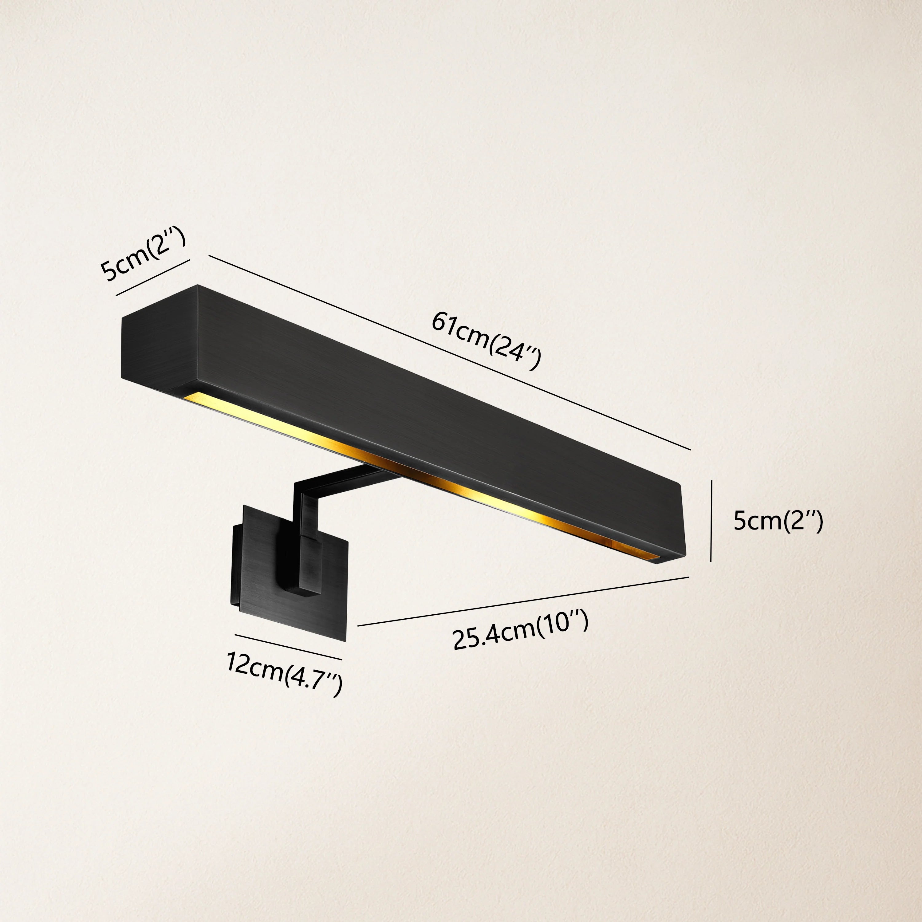 Brushed Radiance Picture Light 61cm W