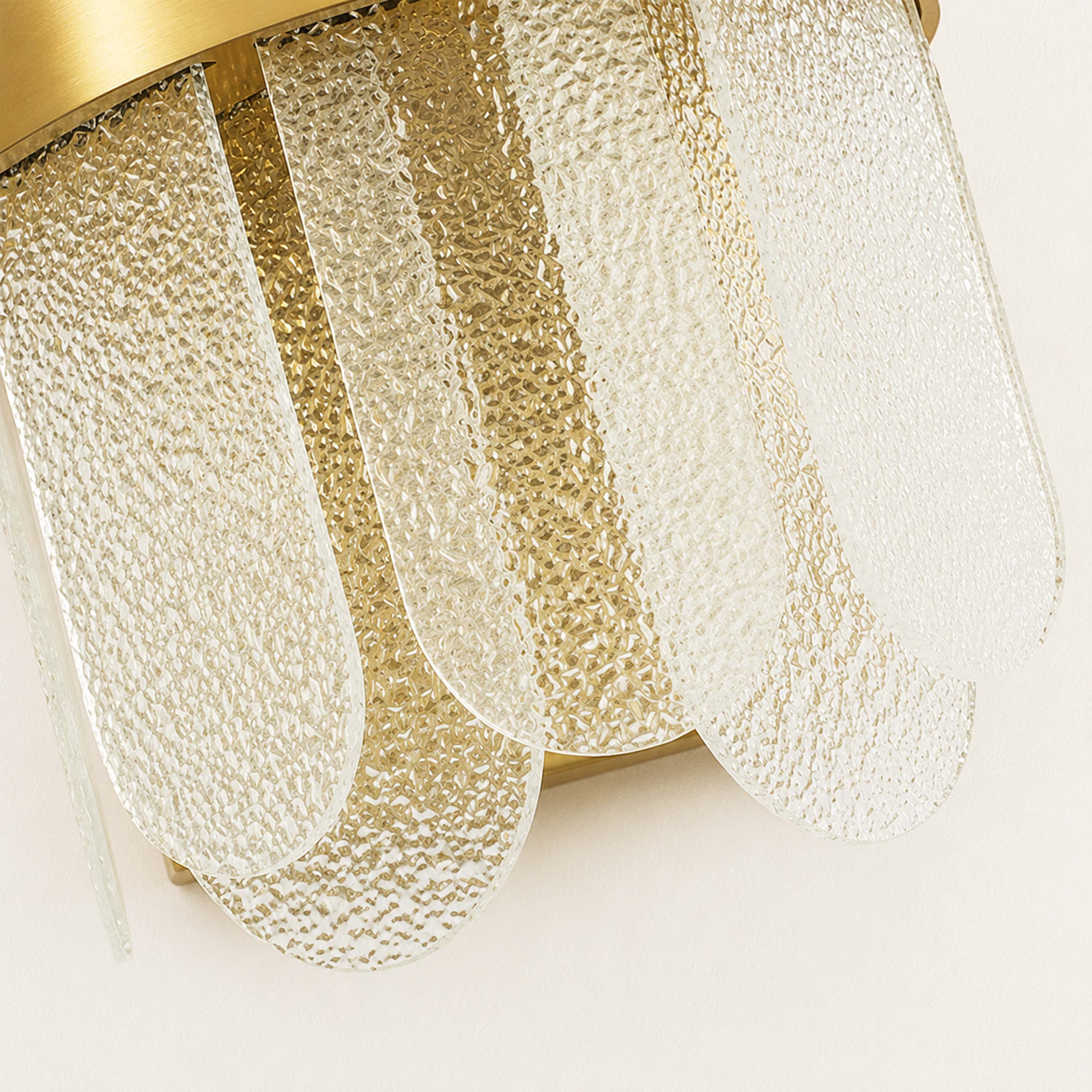 Cyra Glass Wall Sconce