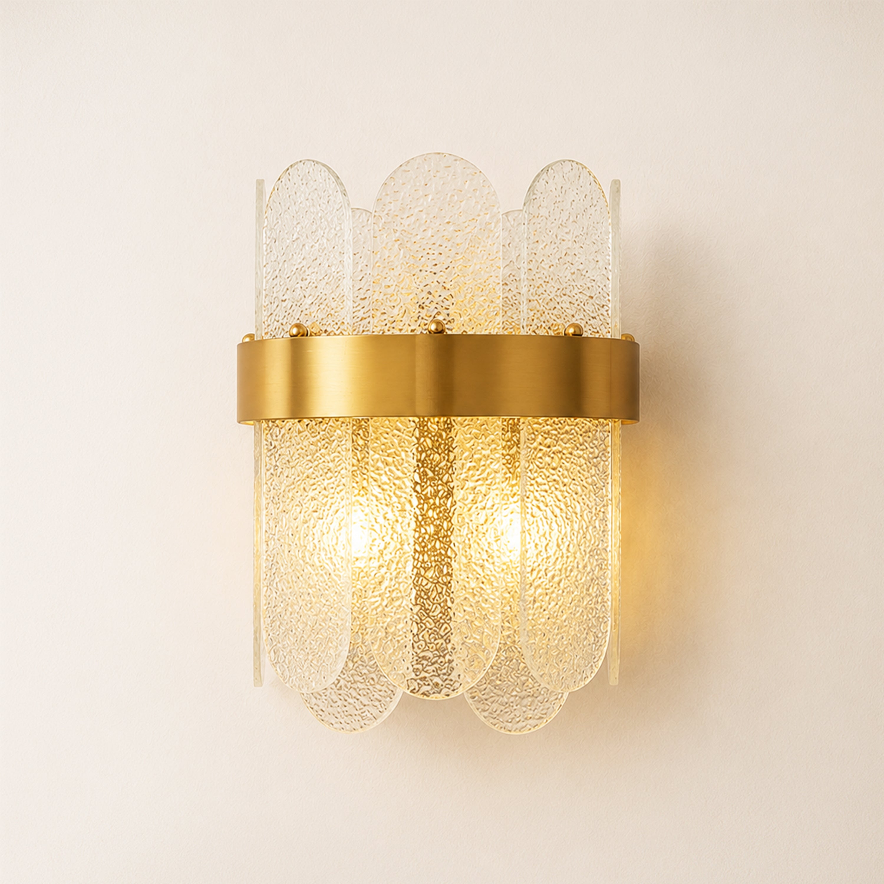 Cyra Glass Wall Sconce