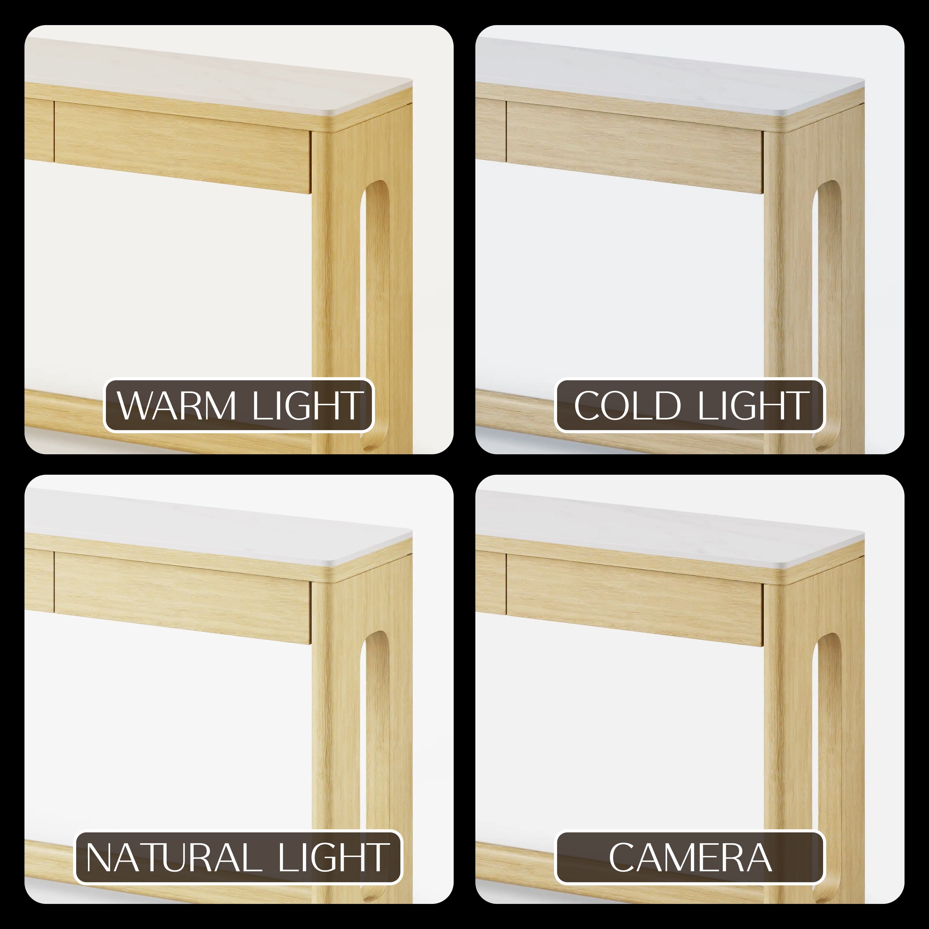 Calma Console Table 47"W
