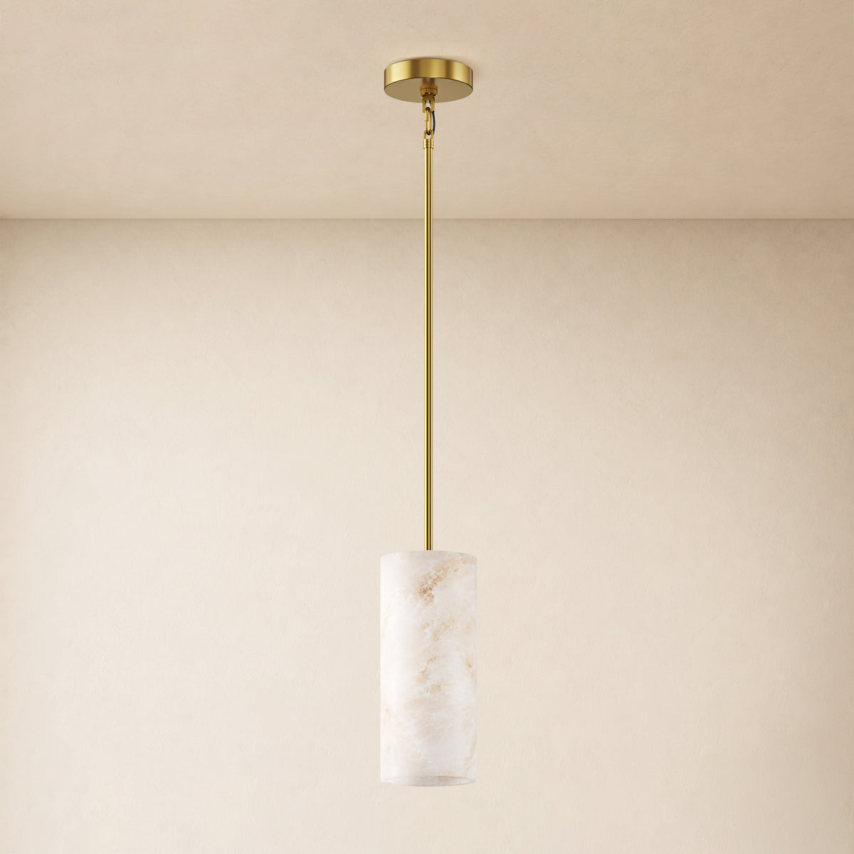 Calyndra Resin Cylinder Pendant 4"-7"W