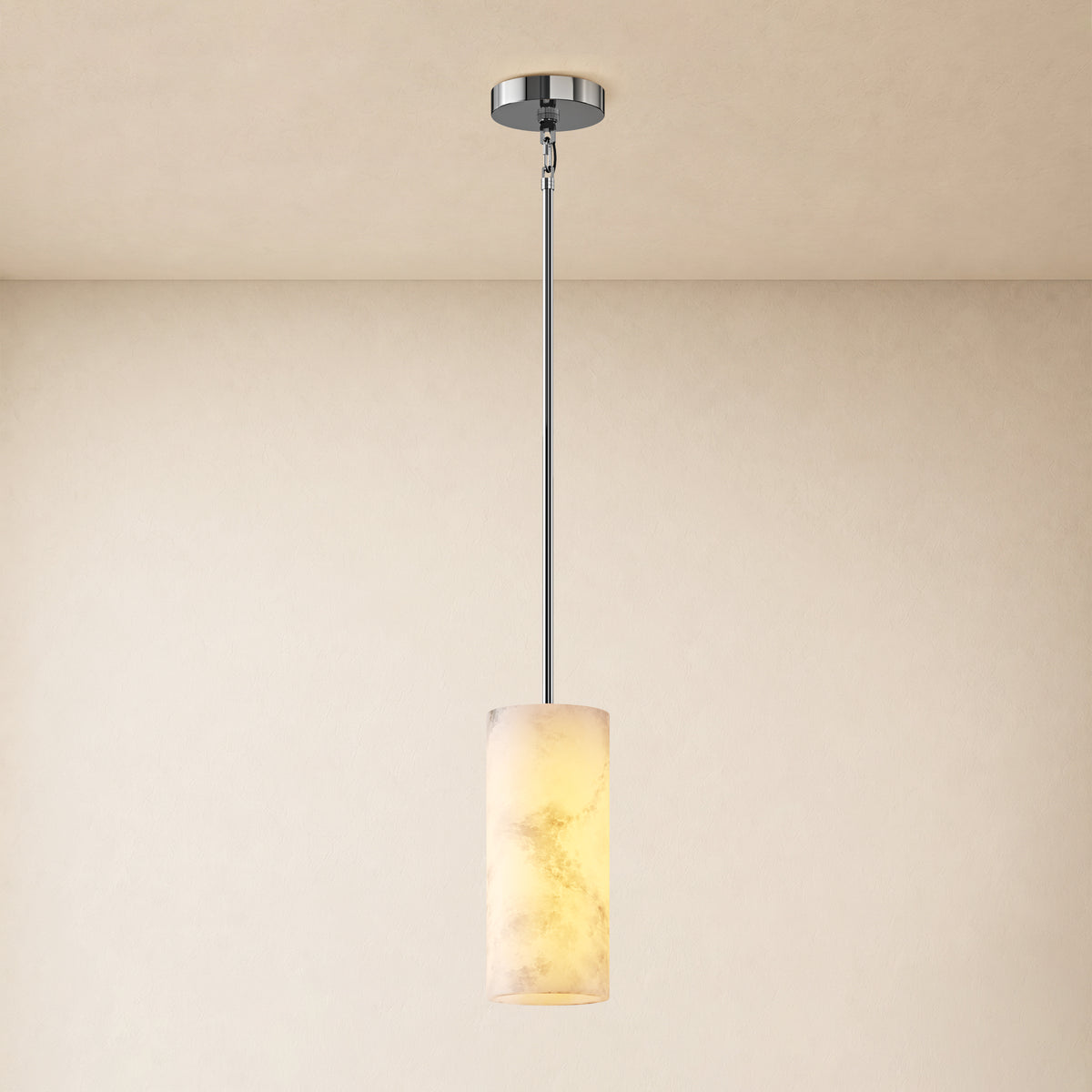 Calyndra Resin Cylinder Pendant 4"-7"W