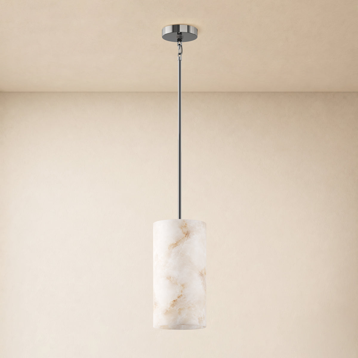 Calyndra Resin Cylinder Pendant 4"-7"W