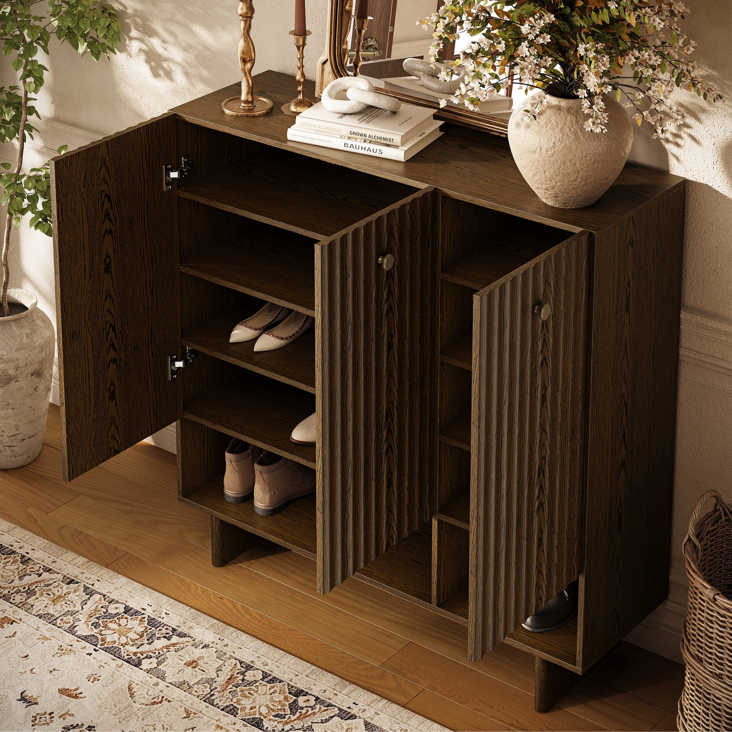 Noor Shoe Storage 47"W