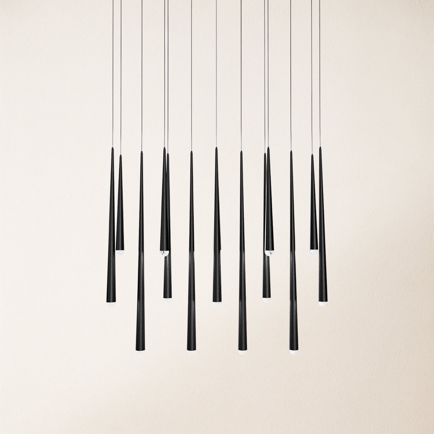 Anthropology Rectangle Crystal Pendant 102cm W