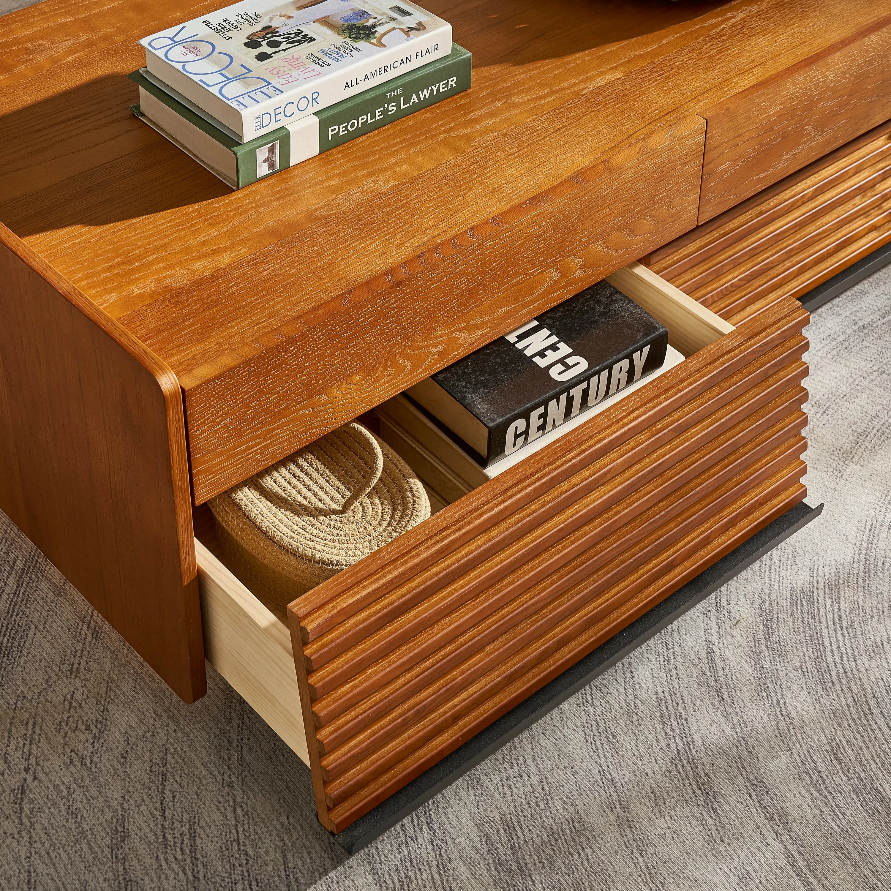 Devon Oak Coffee Table 47.24" W