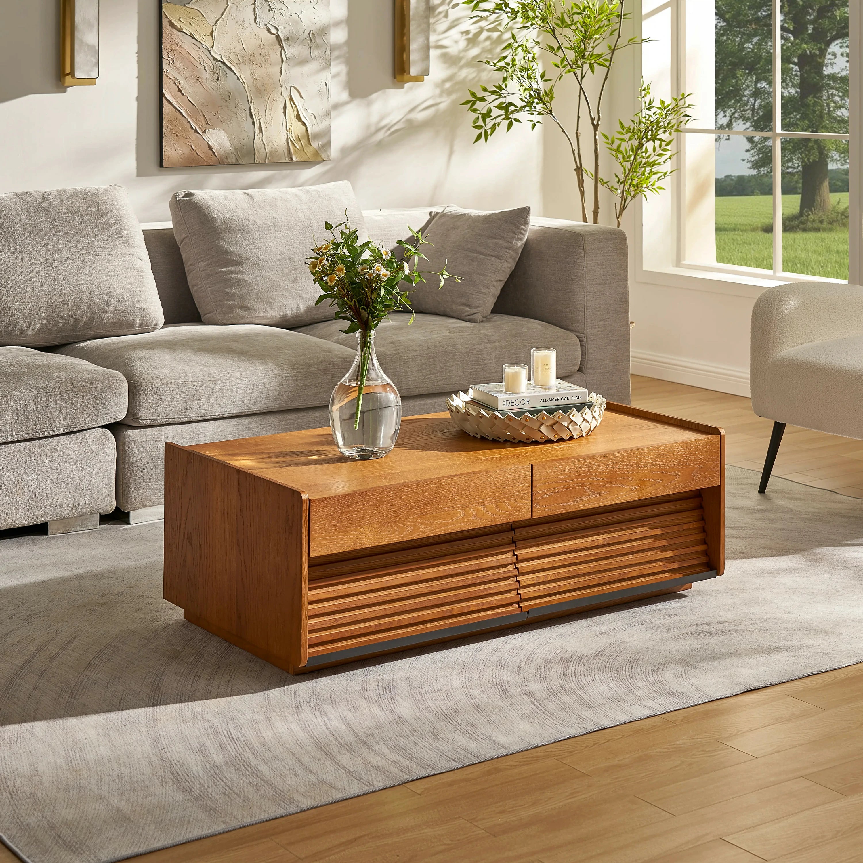 Devon Oak Coffee Table 120cm W