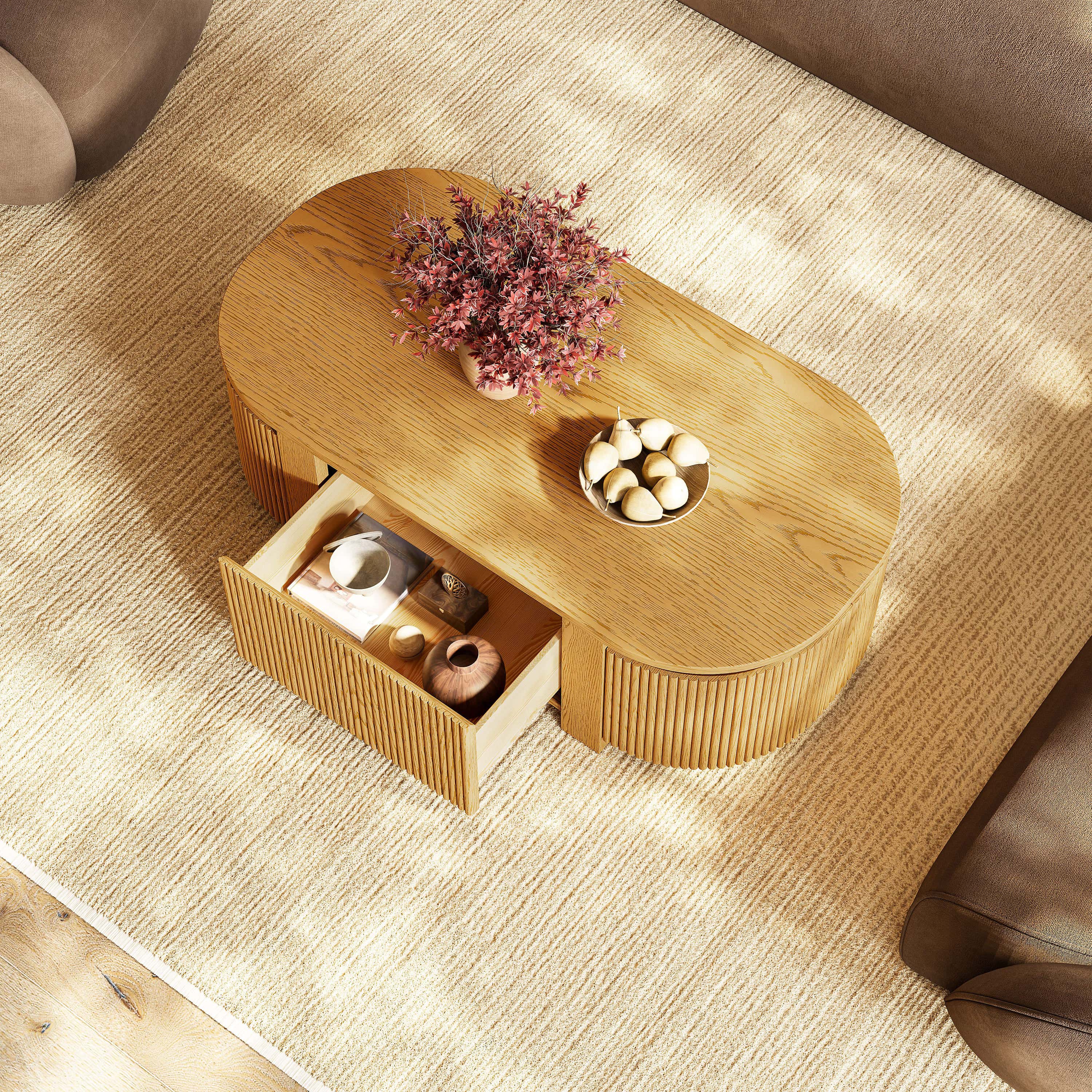 Sutton coffee table 47" W