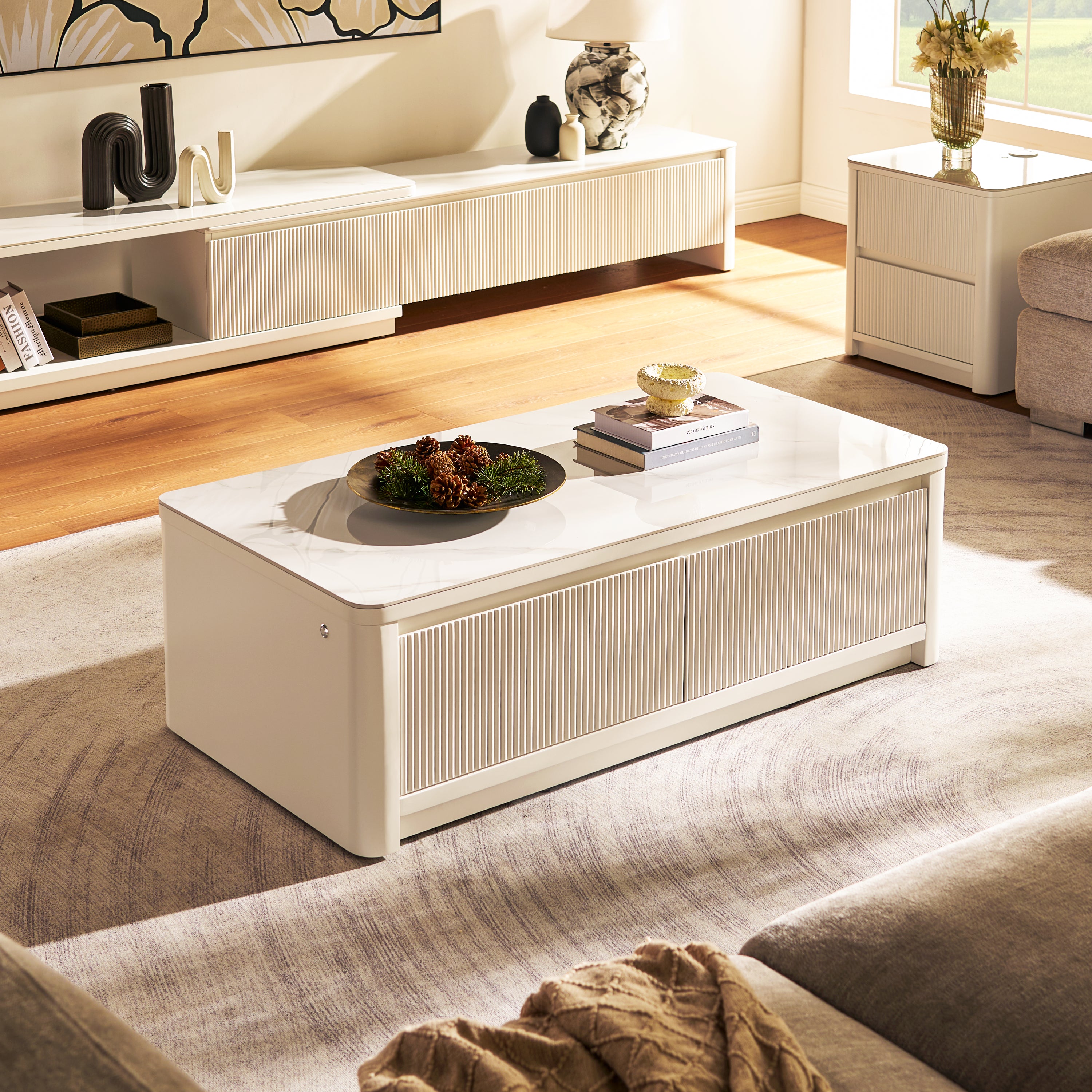 Celia Oak Coffee Table