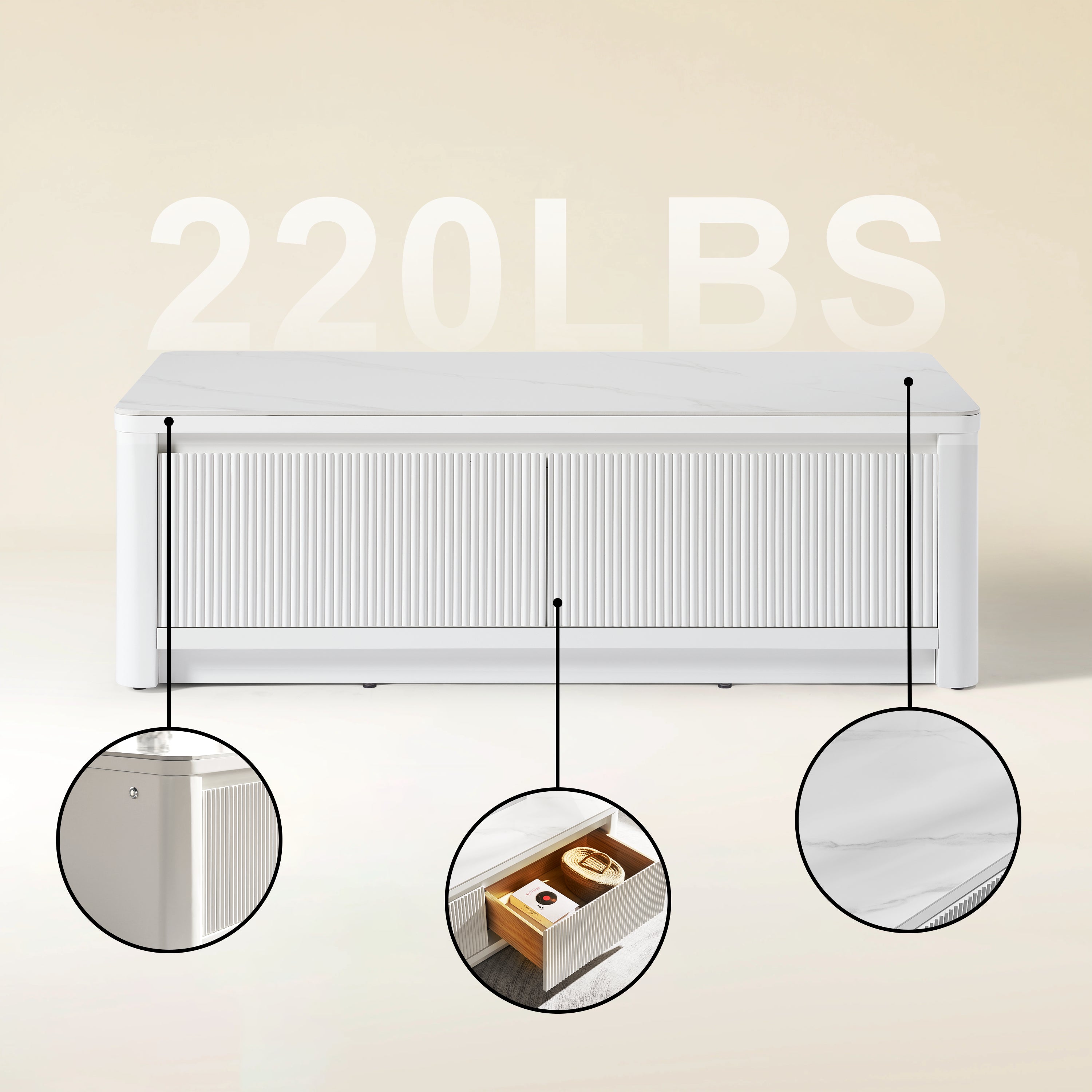 Celia Oak Coffee Table