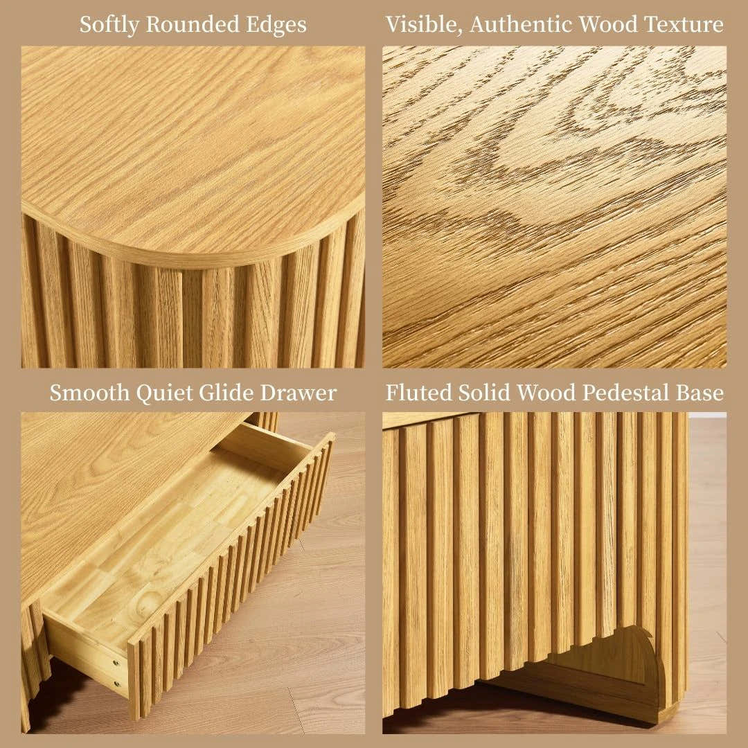 Elden Oak Coffee Table 48"W