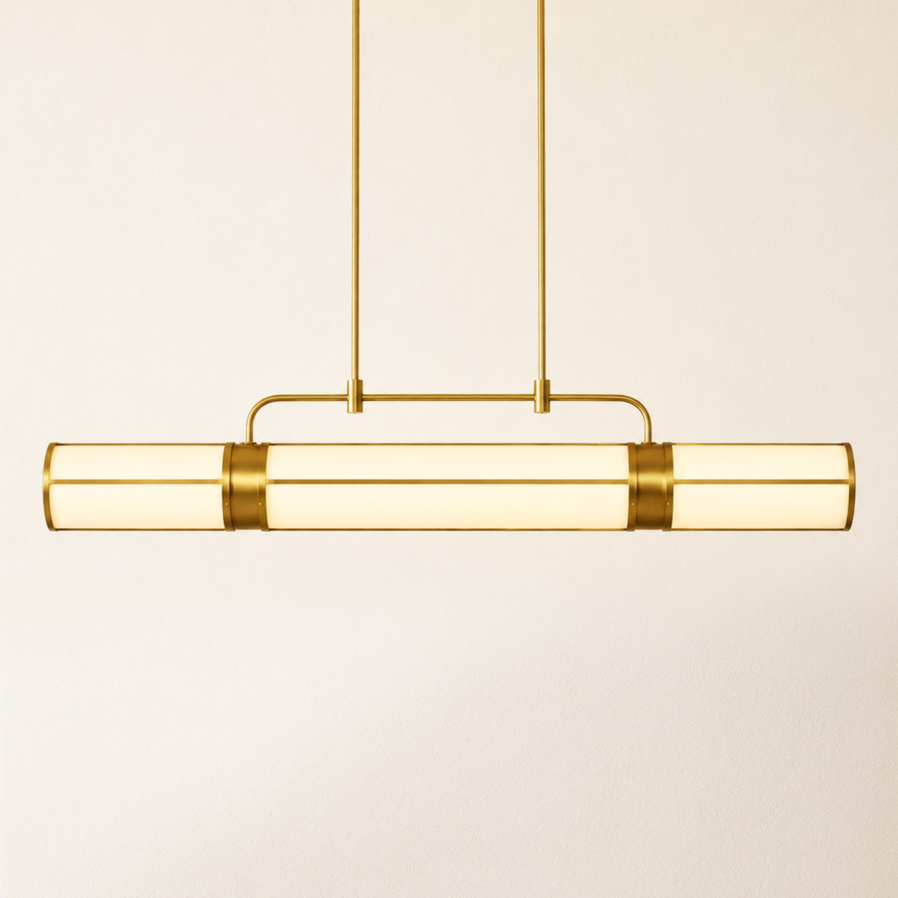 Remi Acrylic Linear Pendant#Finish_Gold