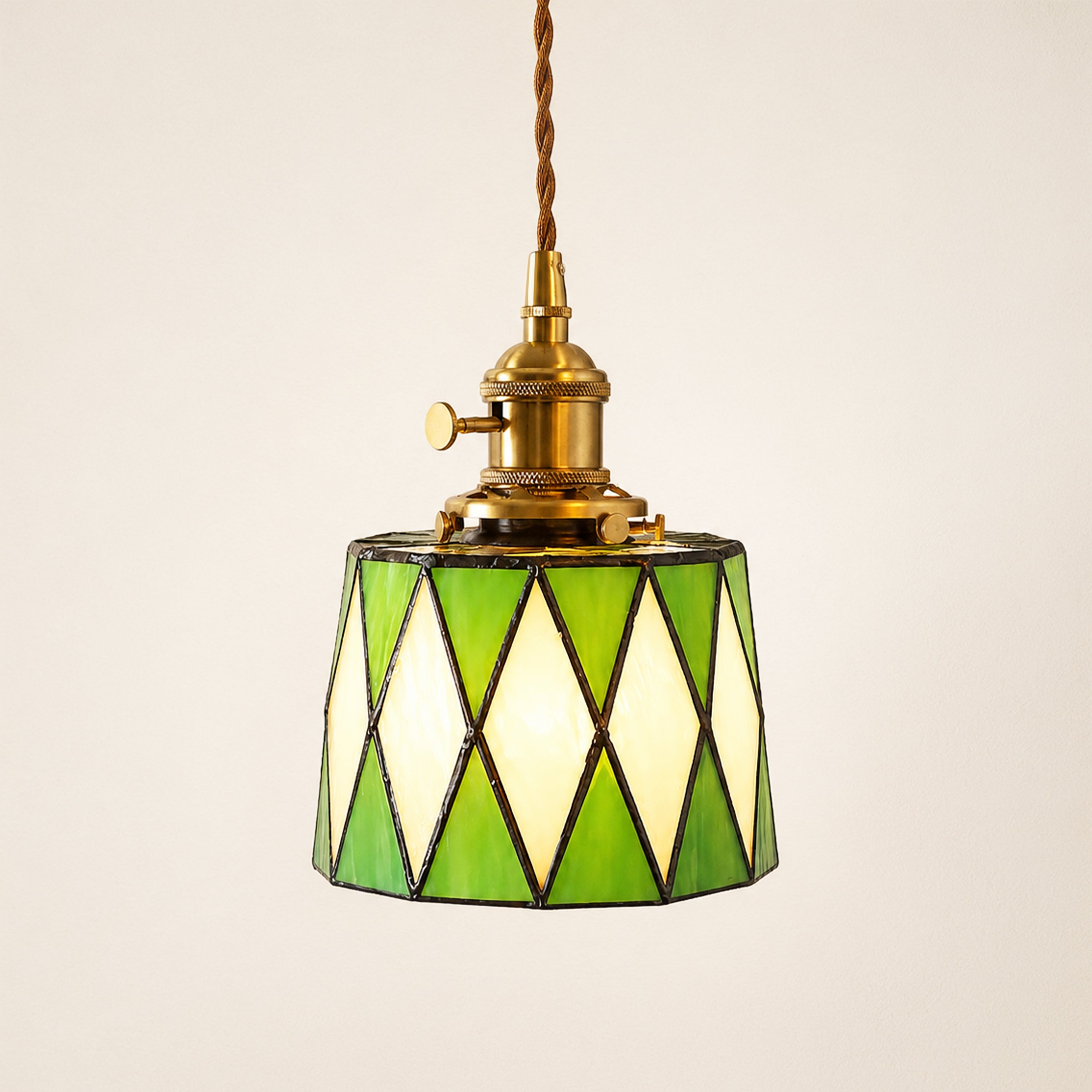 Karys Stained Glass Pendant Light