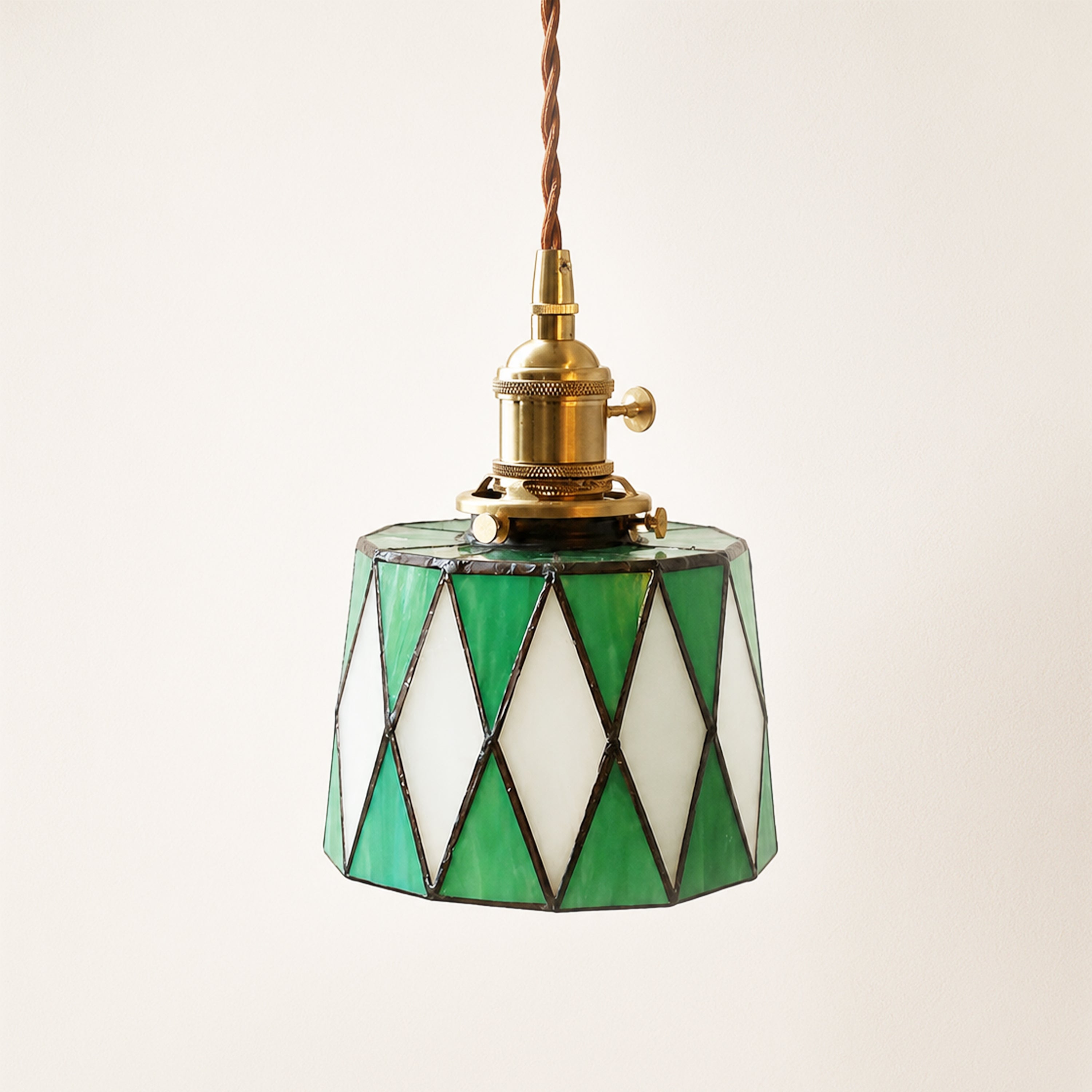 Karys Stained Glass Pendant Light