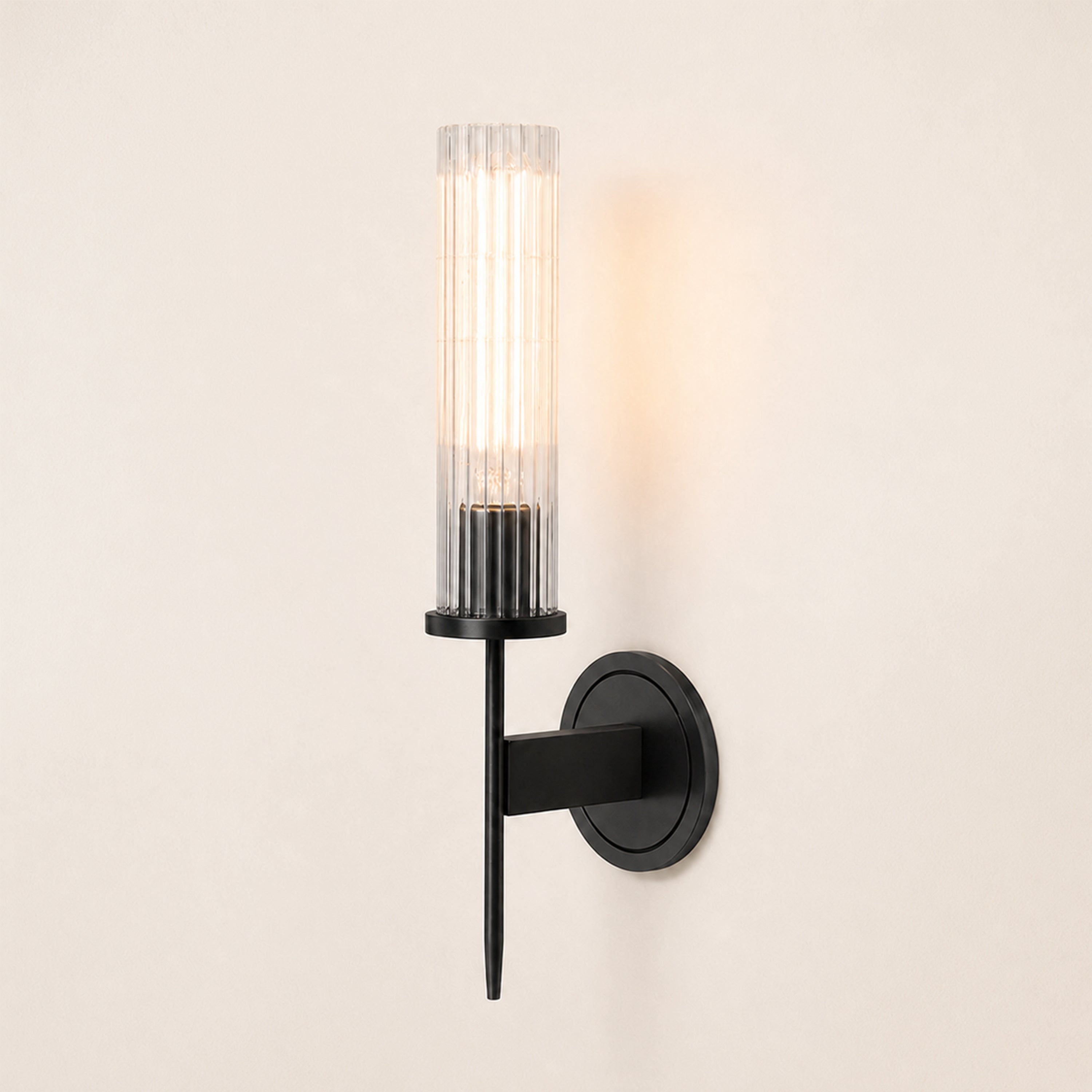 Bellmere 1 Lights Glass Wall Sconce