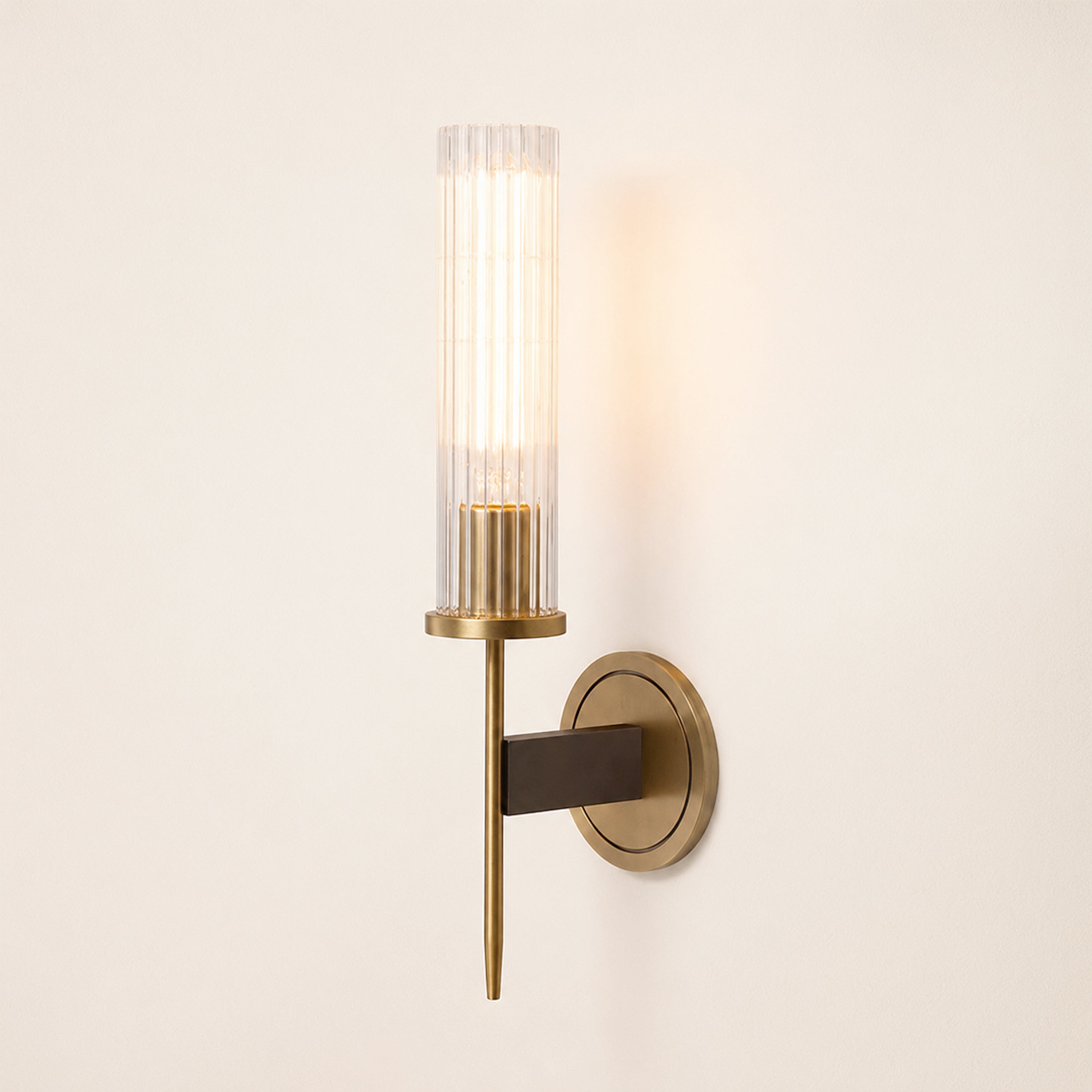 Bellmere 1 Lights Glass Wall Sconce