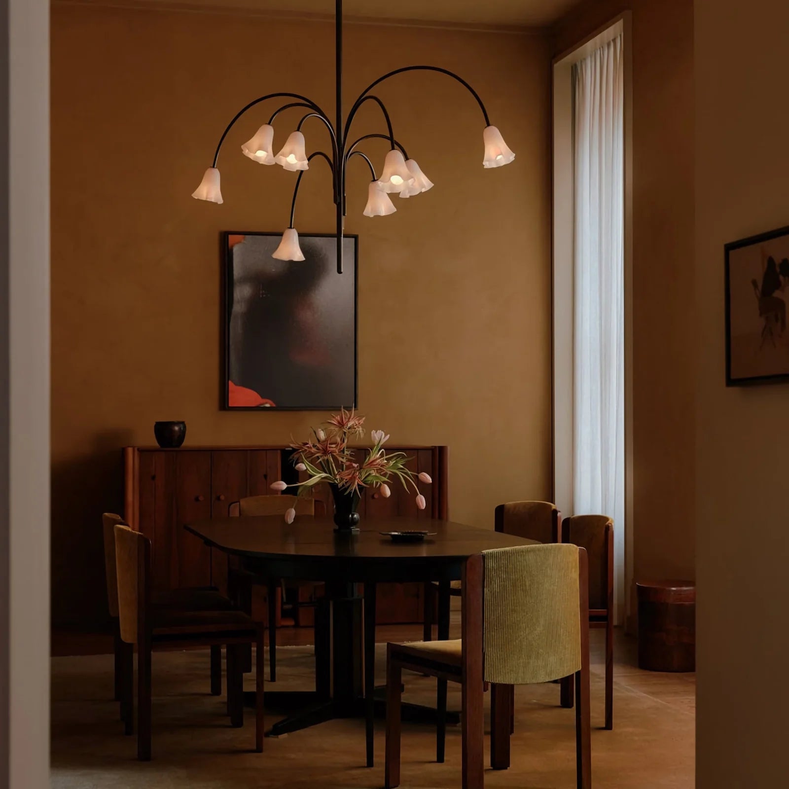 Florea Glass Art Chandelier