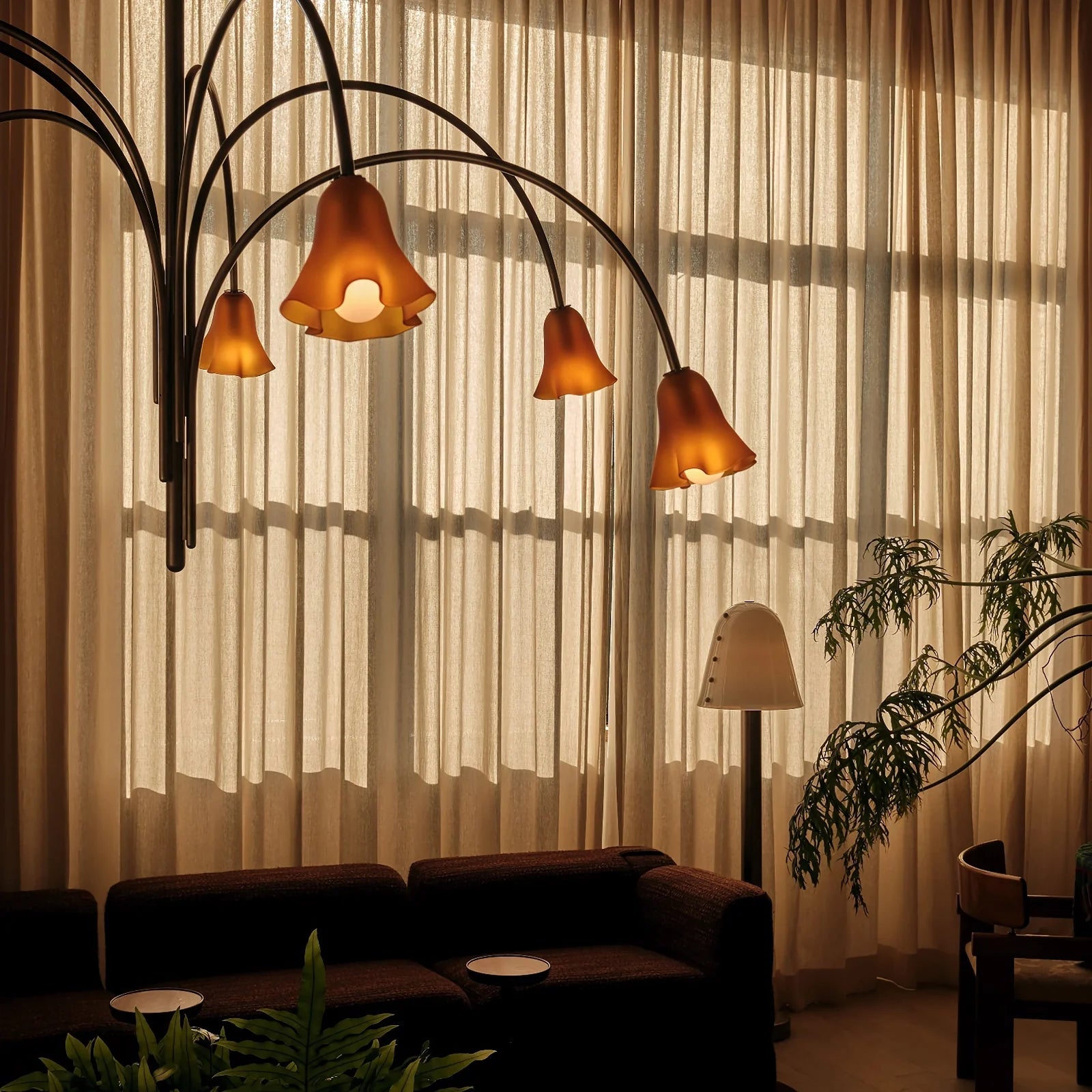 Florea Glass Art Chandelier