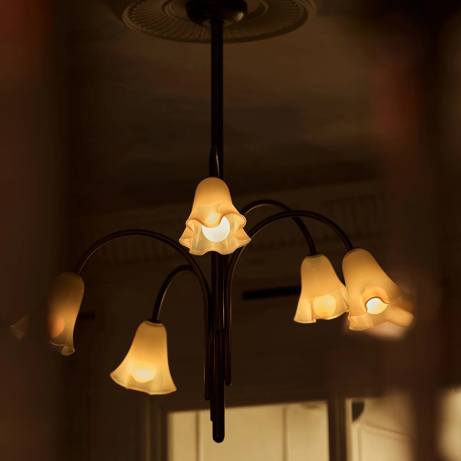 Florea Glass Art Chandelier