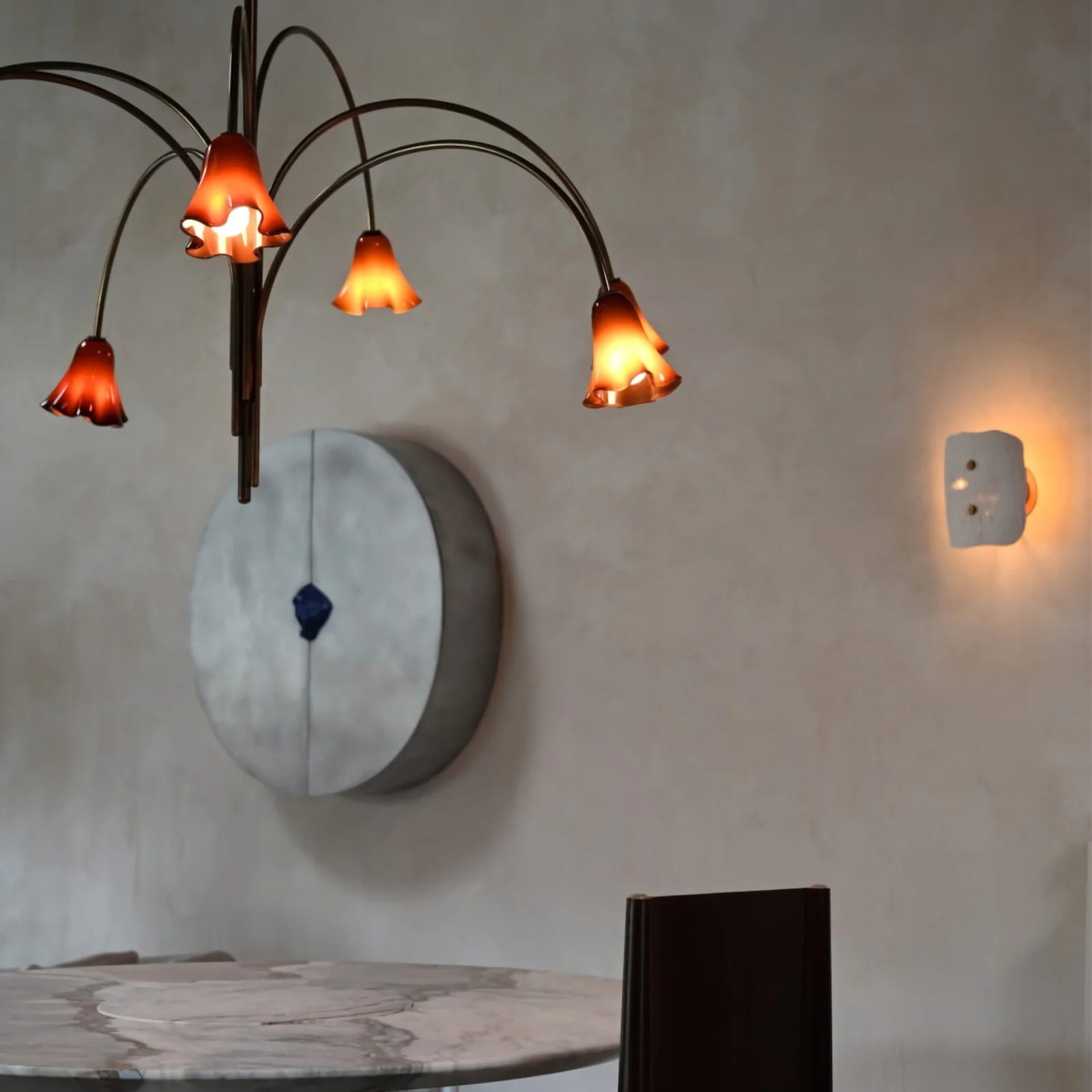 Florea Glass Art Chandelier