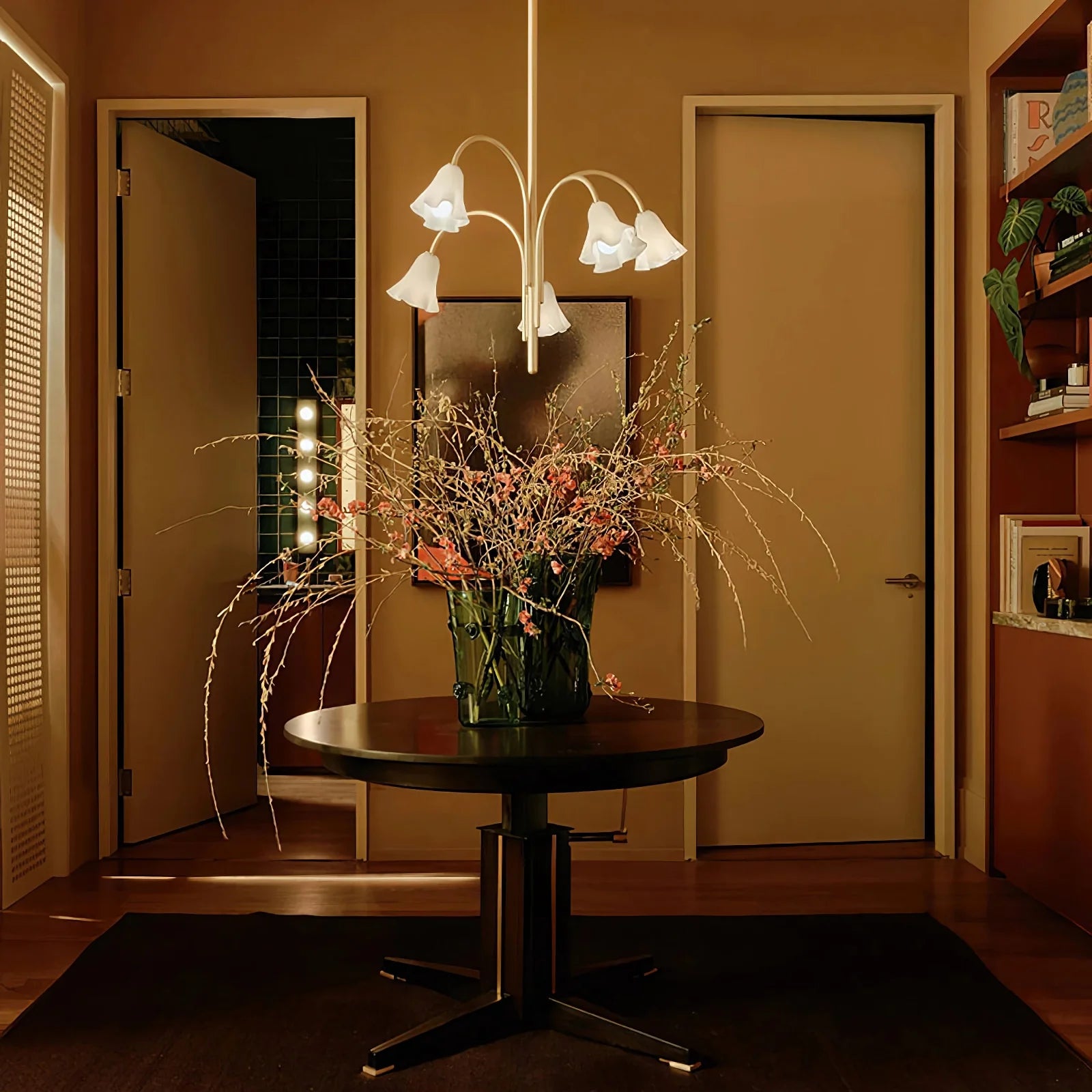 Florea Glass Art Chandelier