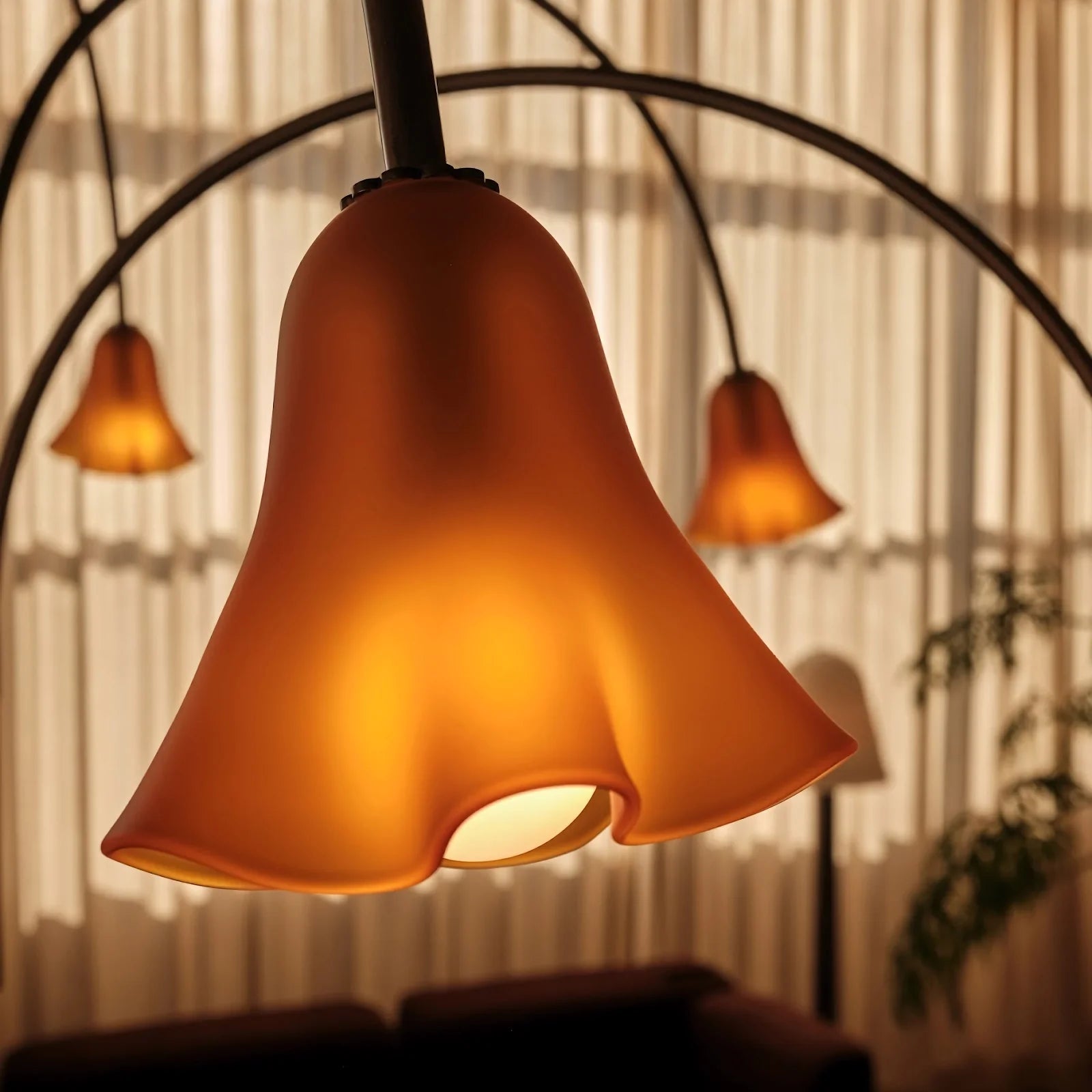 Florea Glass Art Chandelier