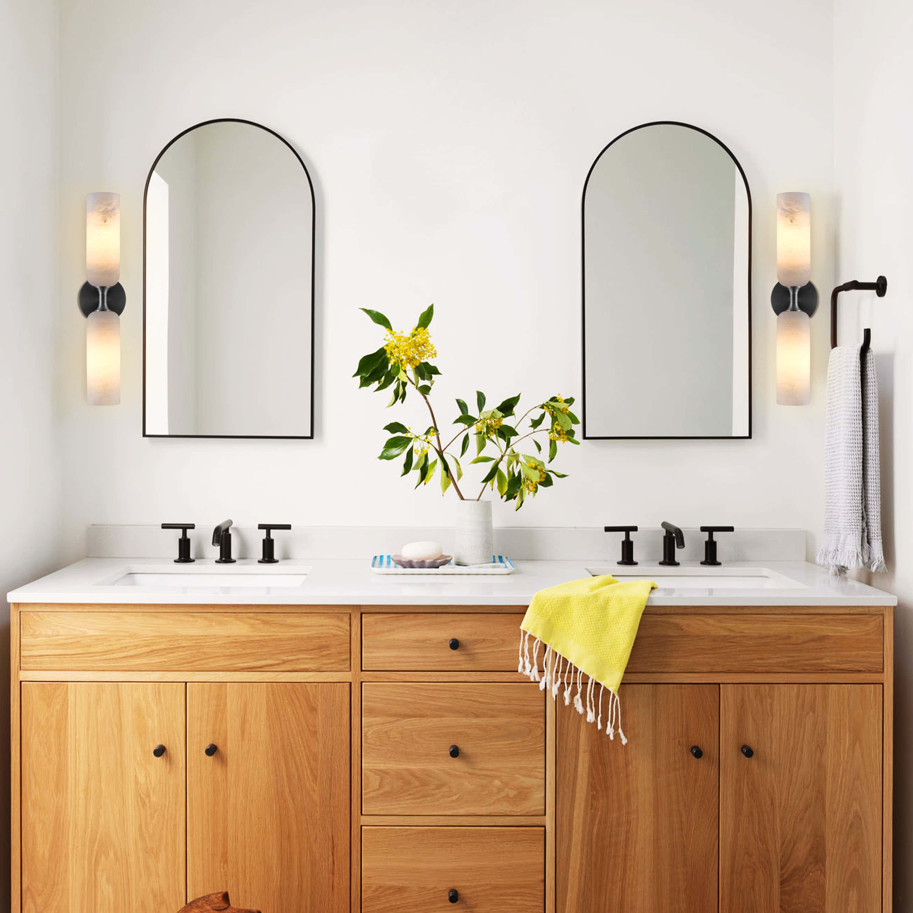 Axis Alabaster Wall Sconce 24cm H