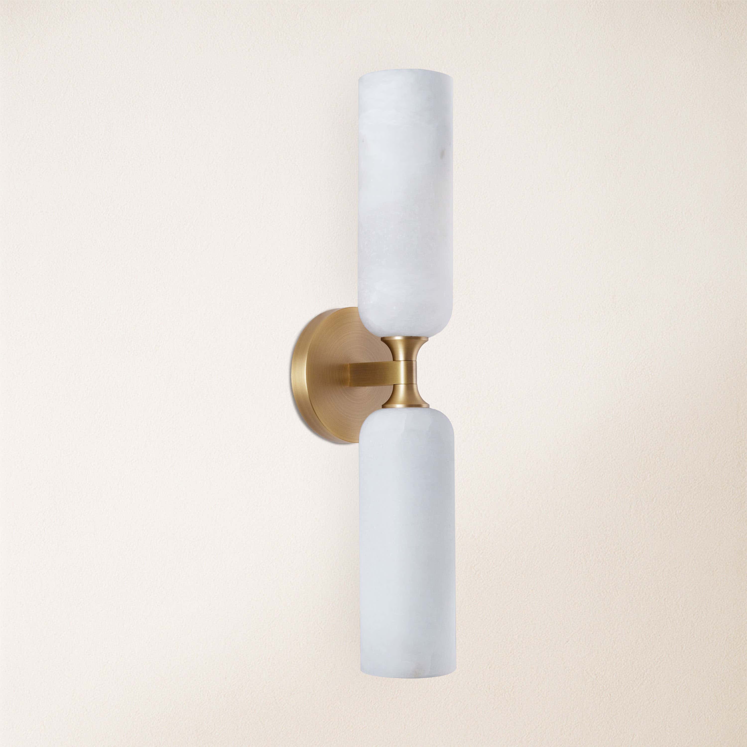 Axis Alabaster Wall Sconce 24cm H