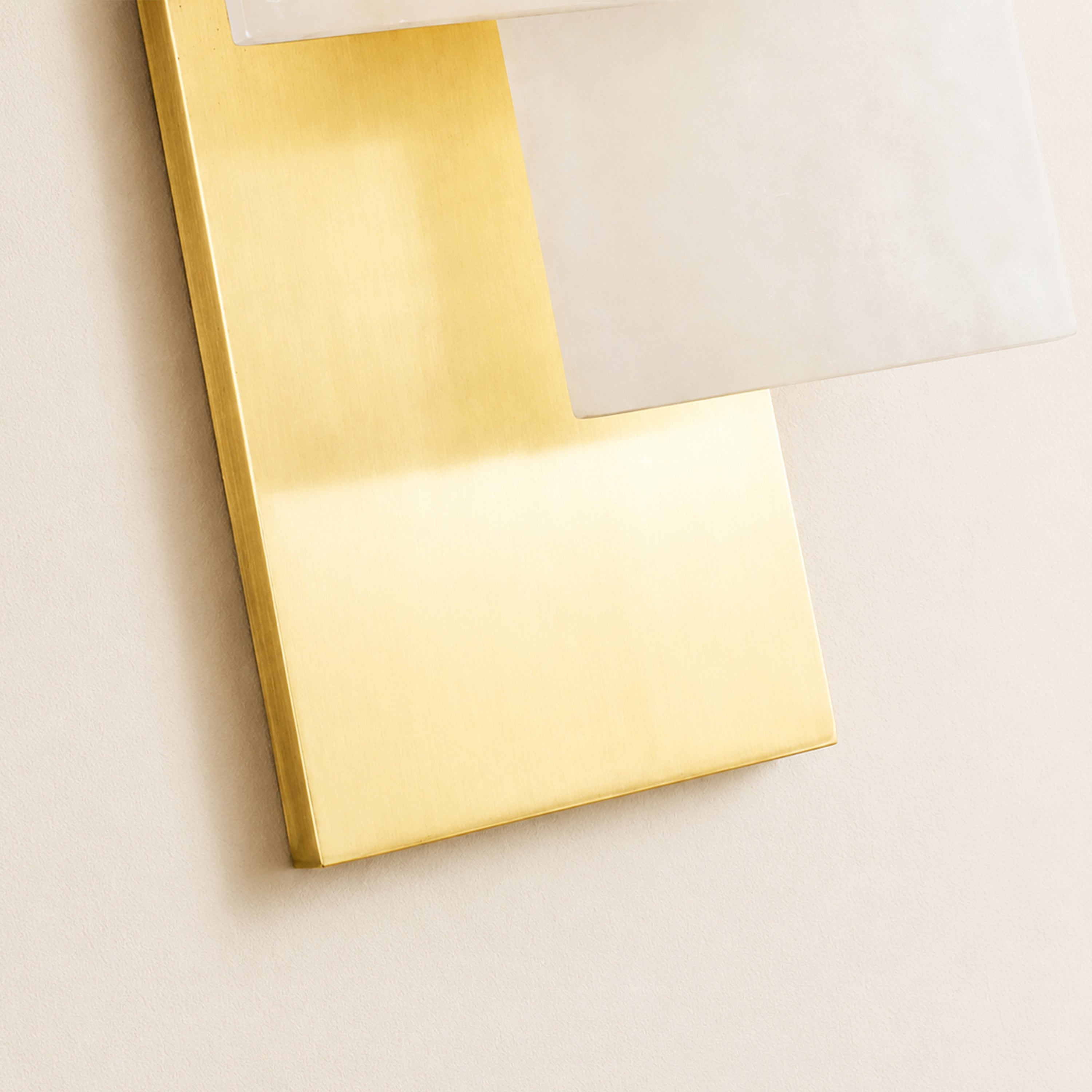 Gemina Alabaster Wall Sconce