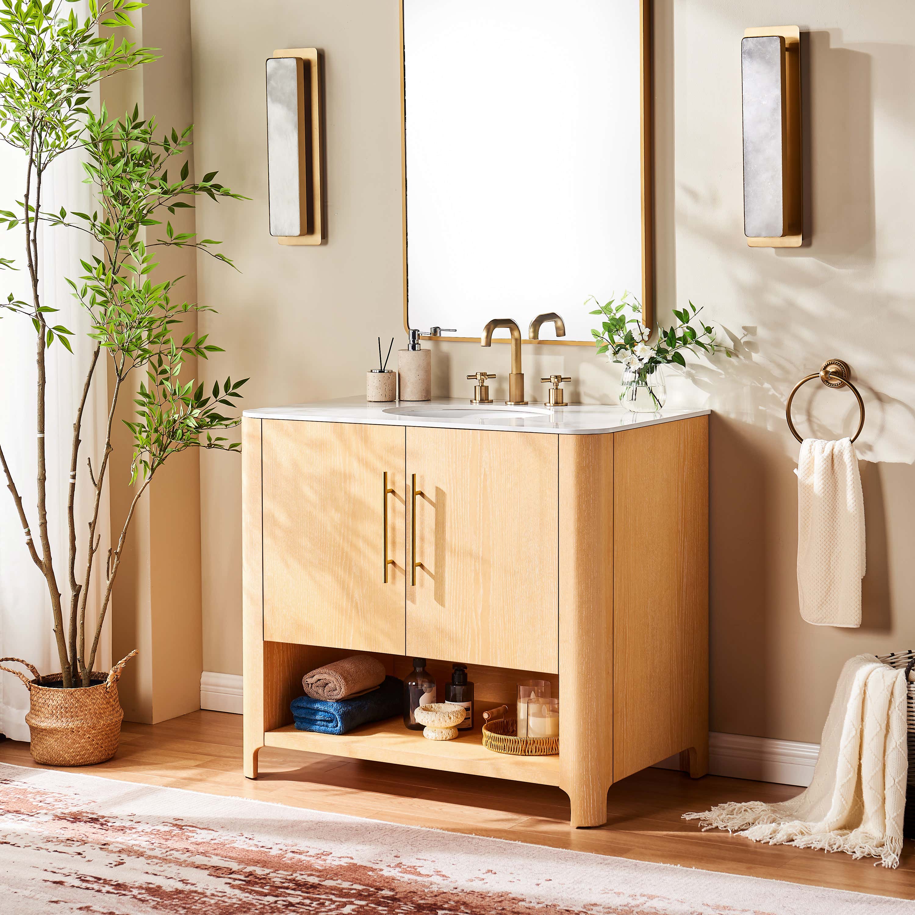 Jude Bathroom Vanity 92cm W