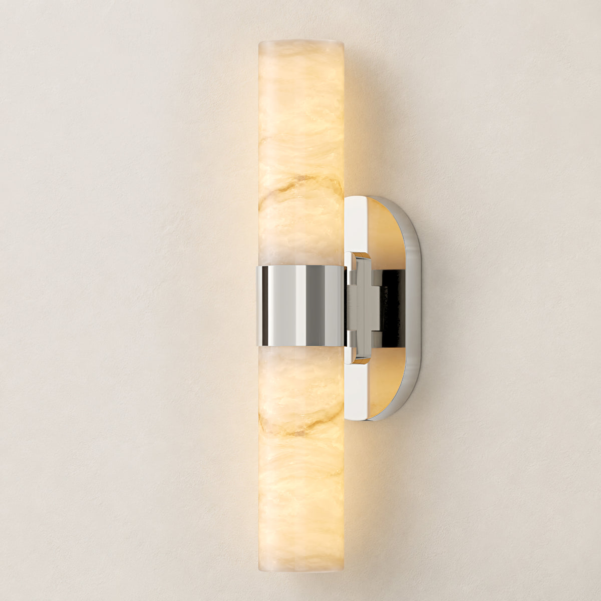 Calyndra Resin Cylinder Wall Sconce 18"-23"H