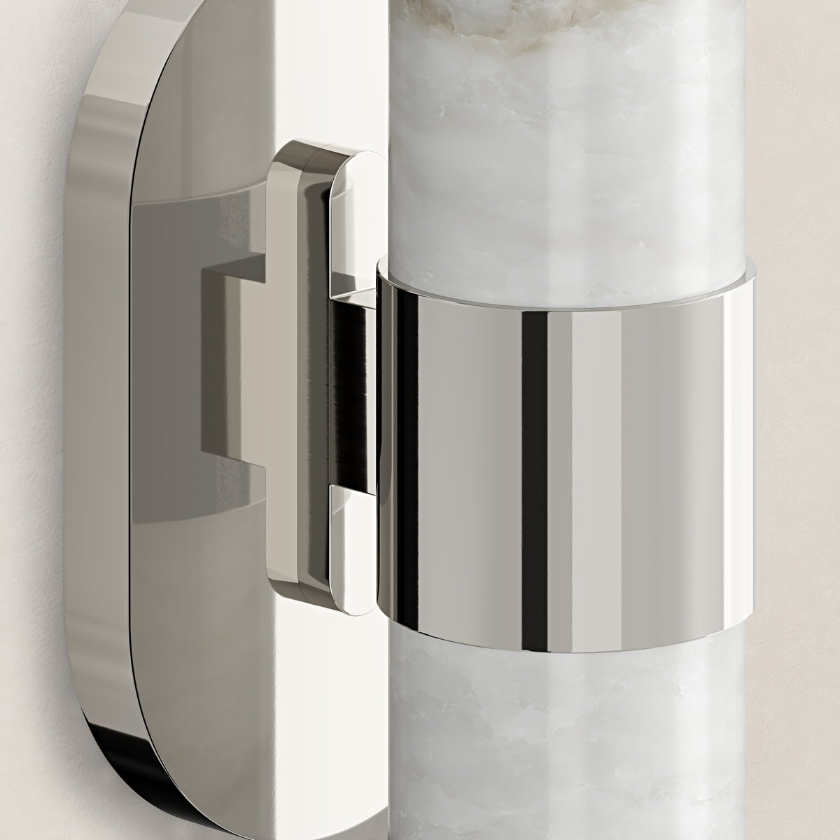 Calyndra Resin Cylinder Wall Sconce 18"-23"H