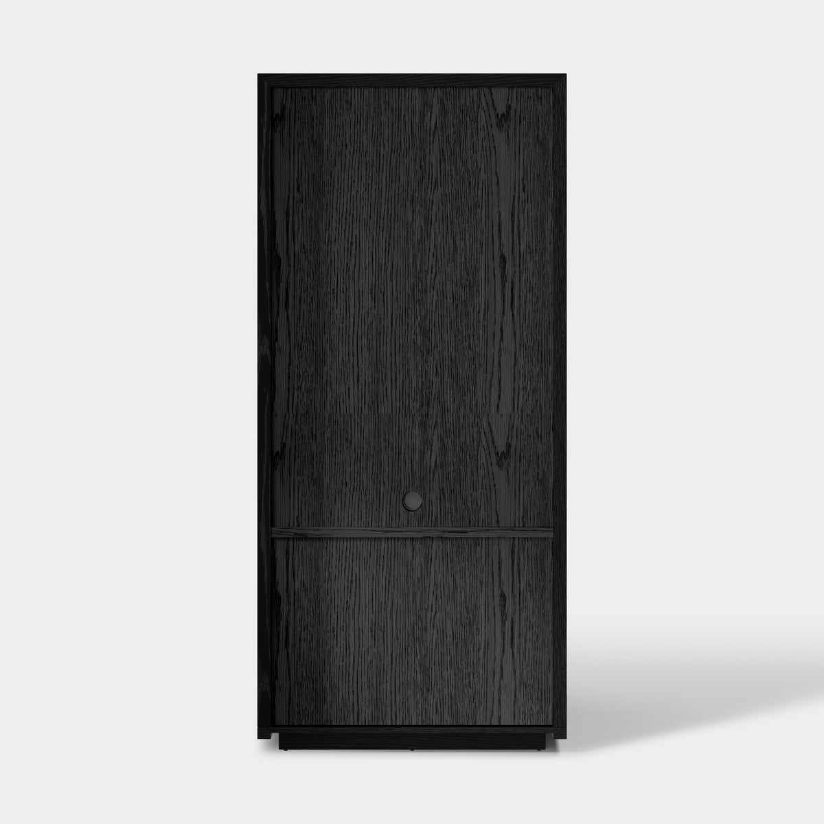 Aurae Arched Bookcase with Cabinet 80"H