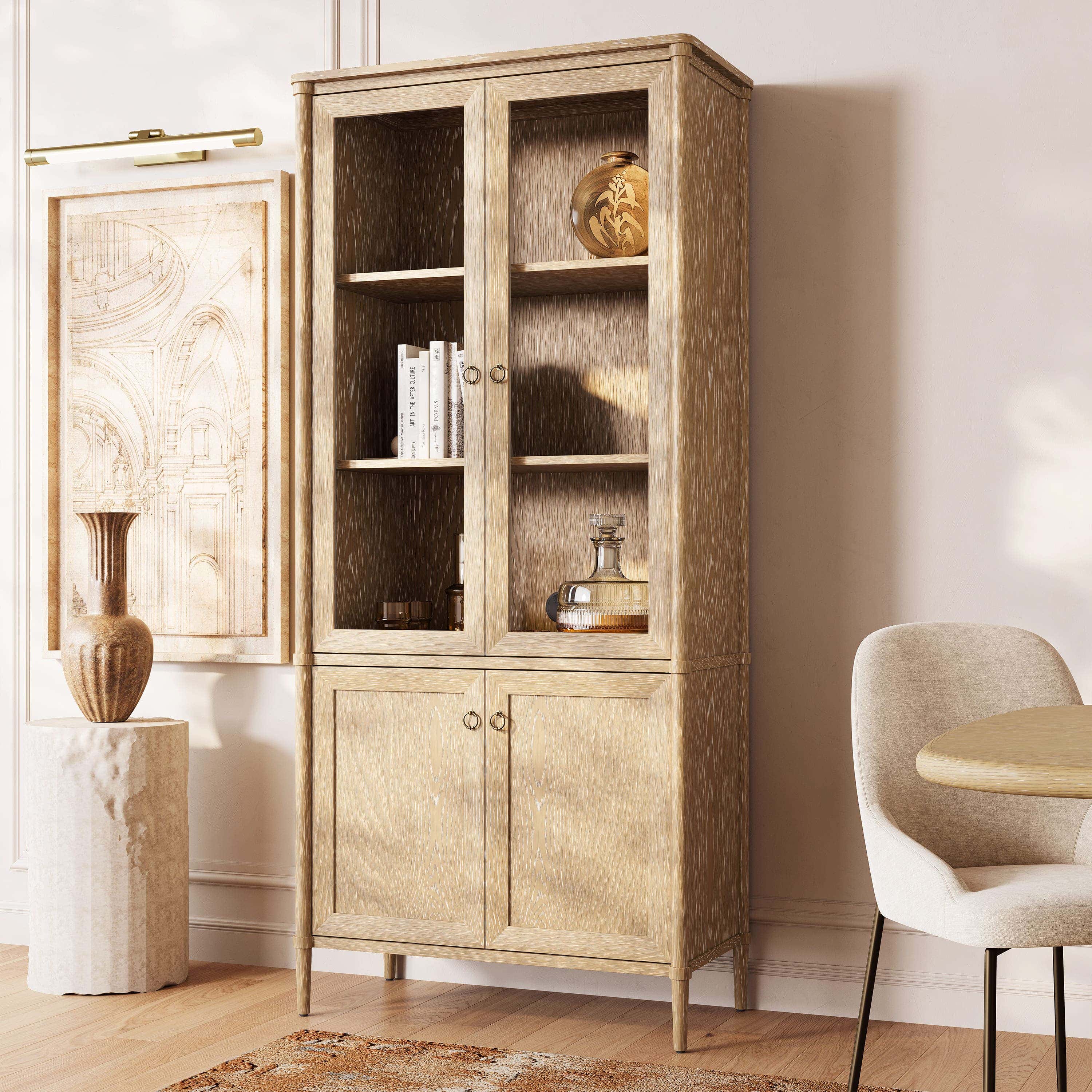 Maison Bookcase with Cabinet
