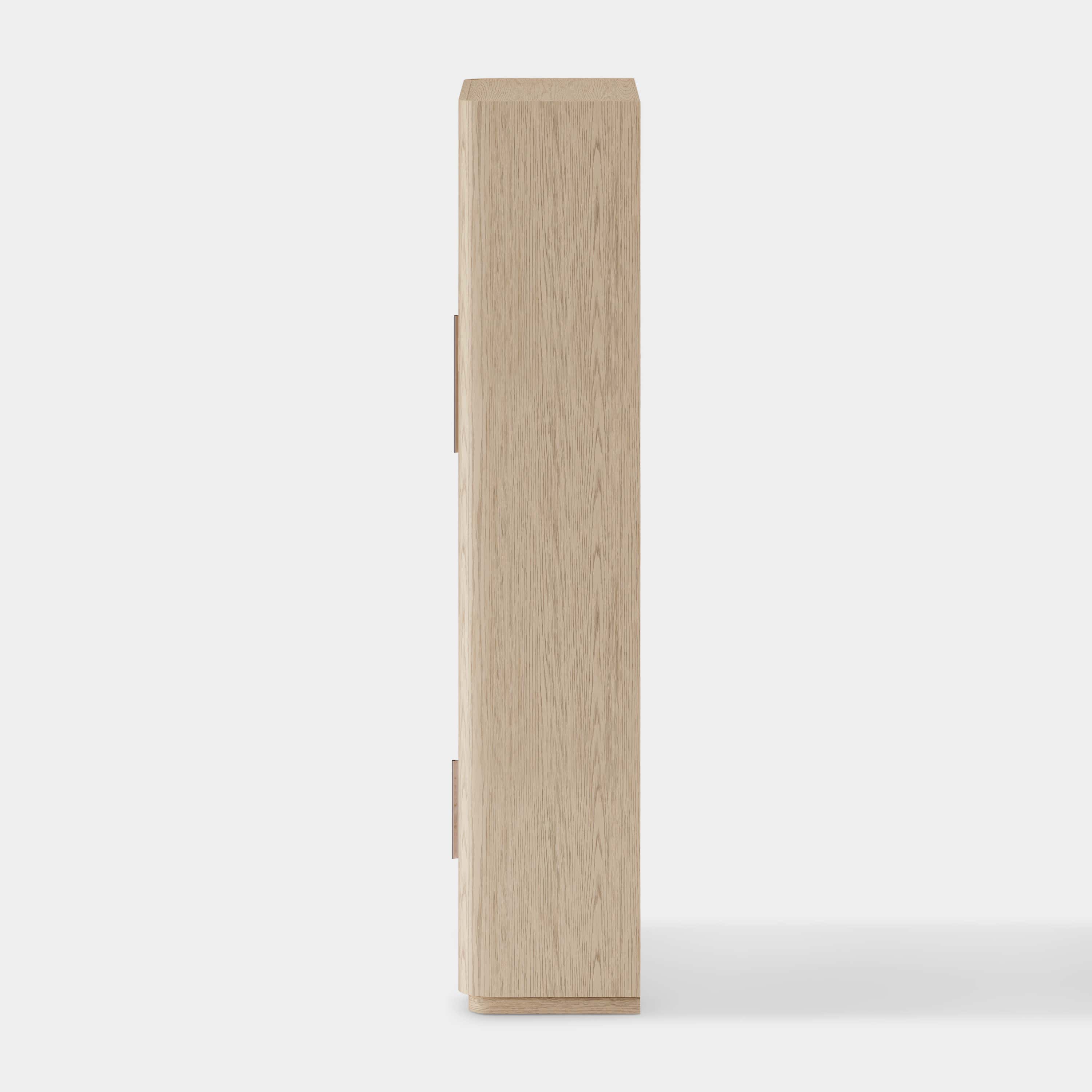 Tivoli Bookcase with Cabinet 89"H