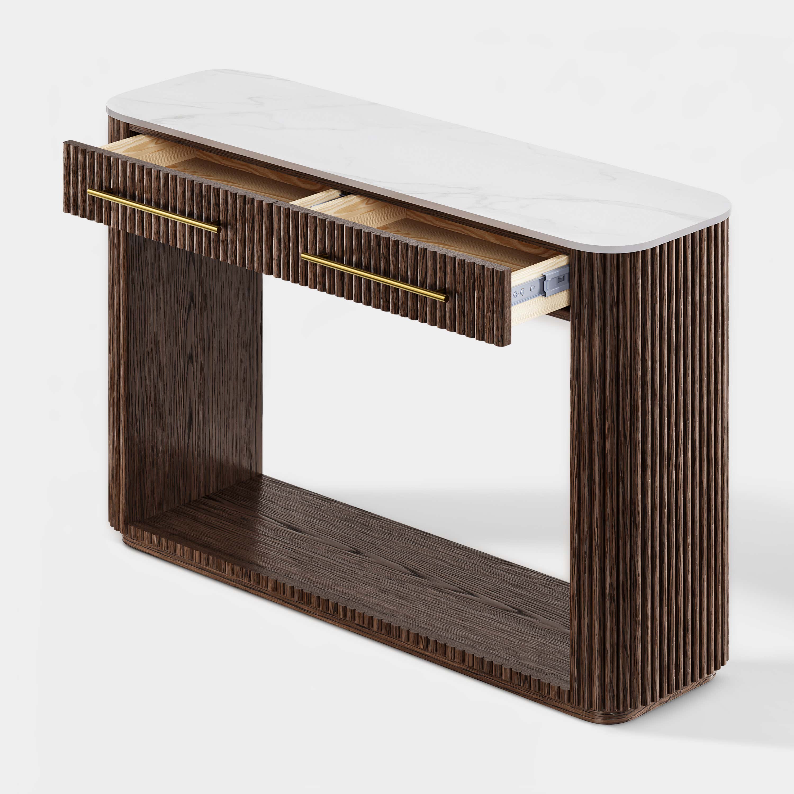 Riley Sintered Stone Console Table 47"W