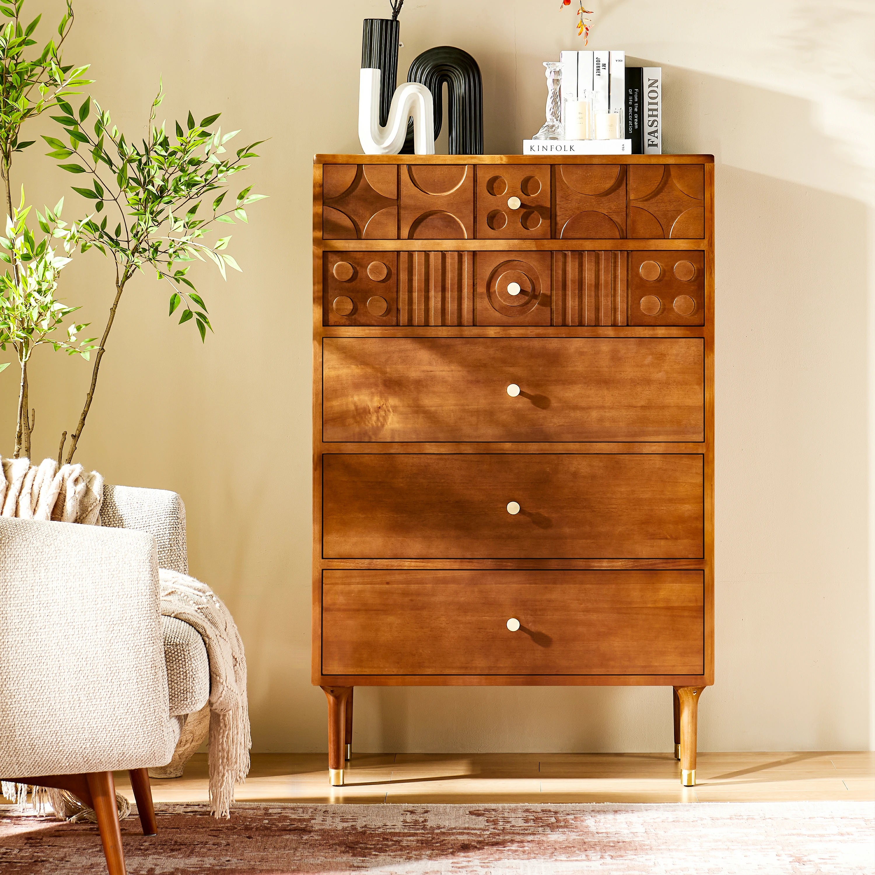 Rive Gauche Poplar Solidwood Drawer 31"W