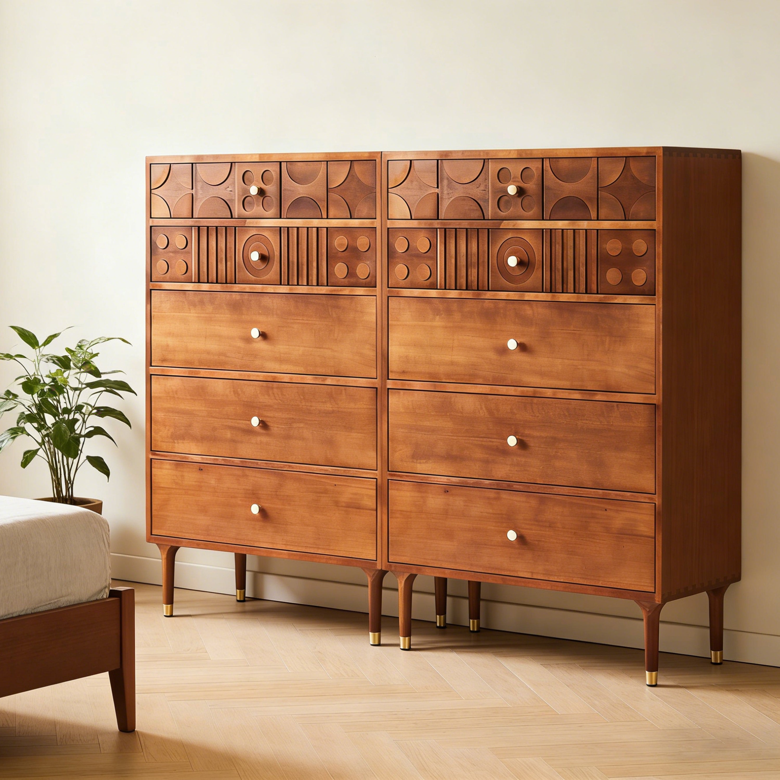 Rive Gauche Poplar Solidwood Drawer 63"W