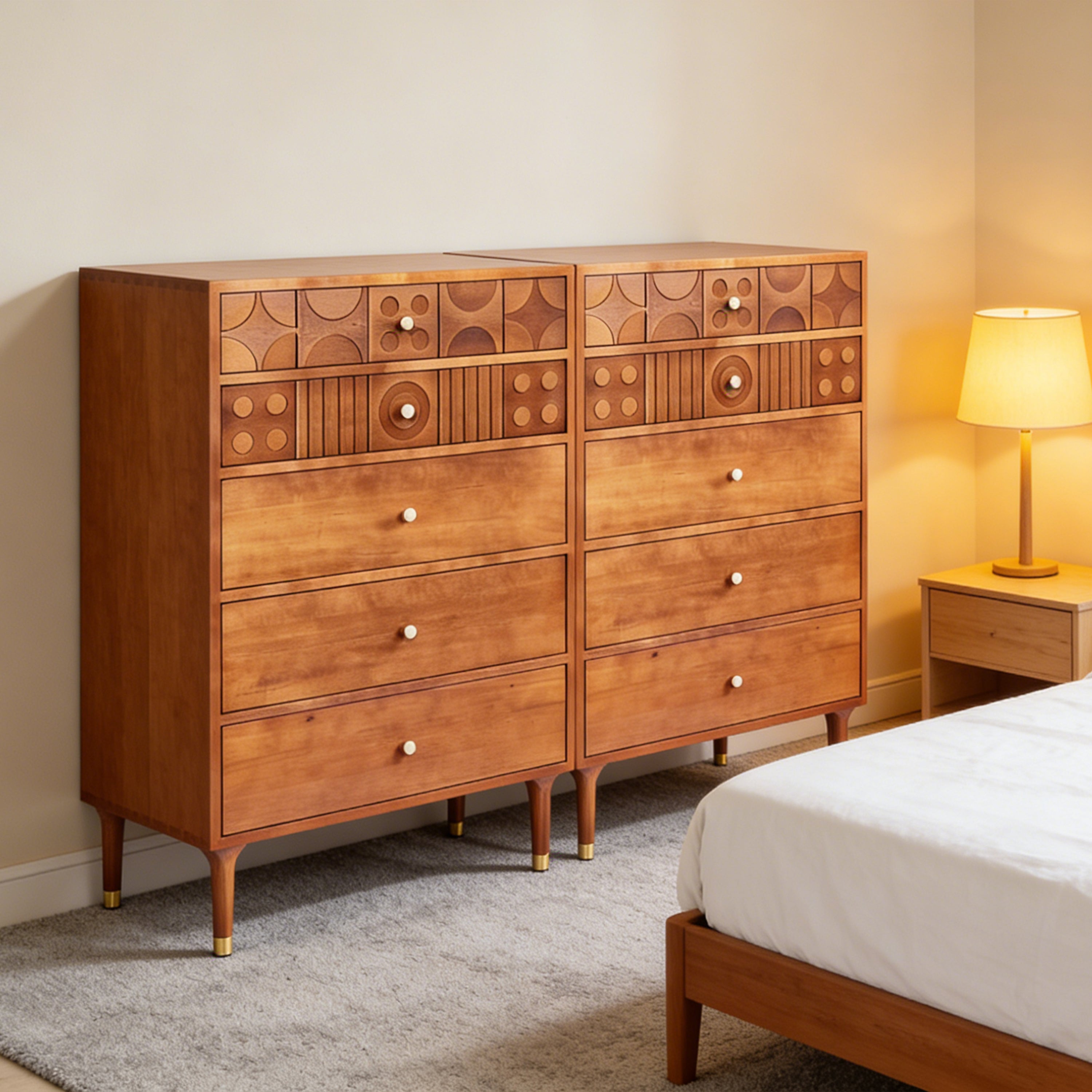 Rive Gauche Poplar Solidwood Drawer 63"W