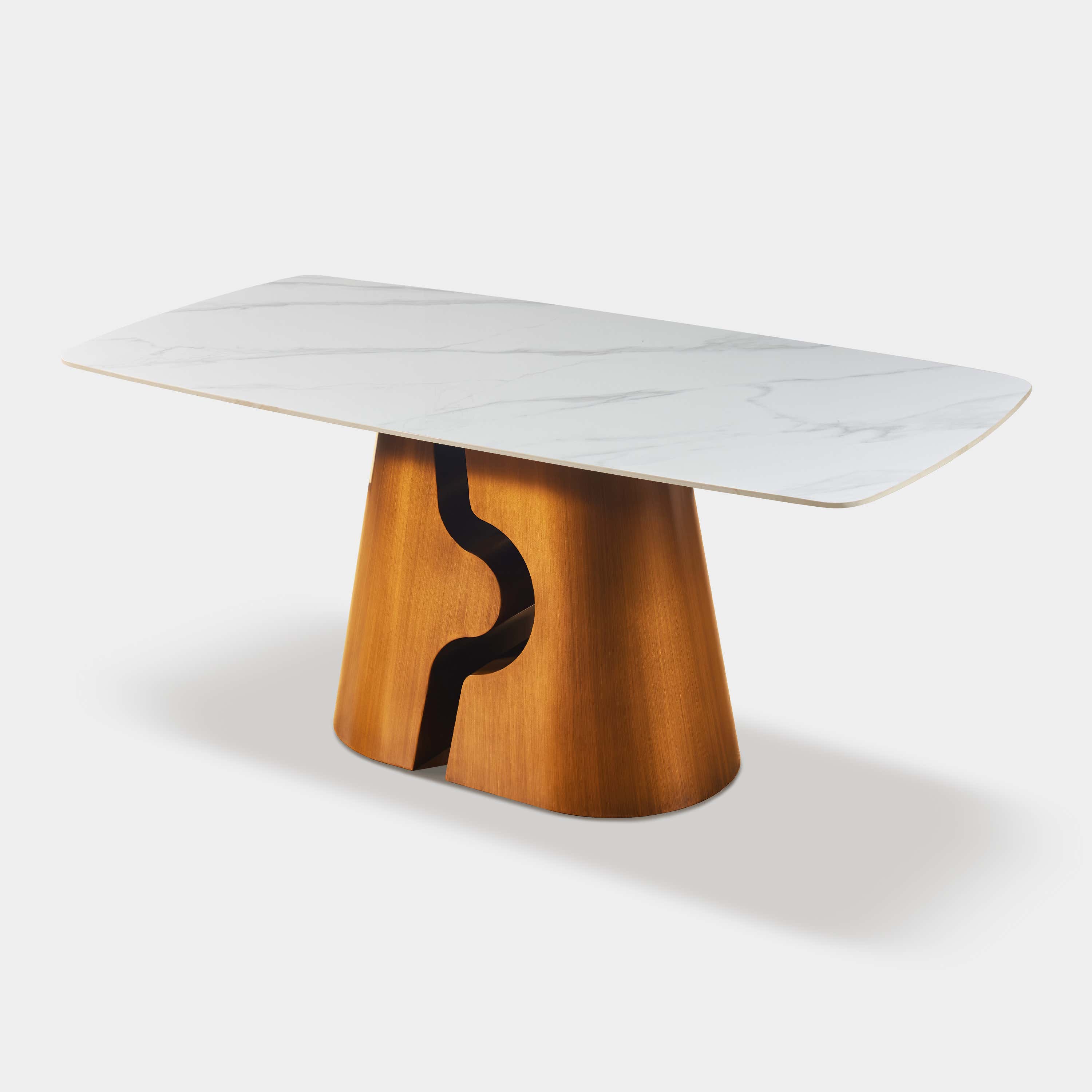 Synergy Sintered Stone Rectangular Dining Table 71"