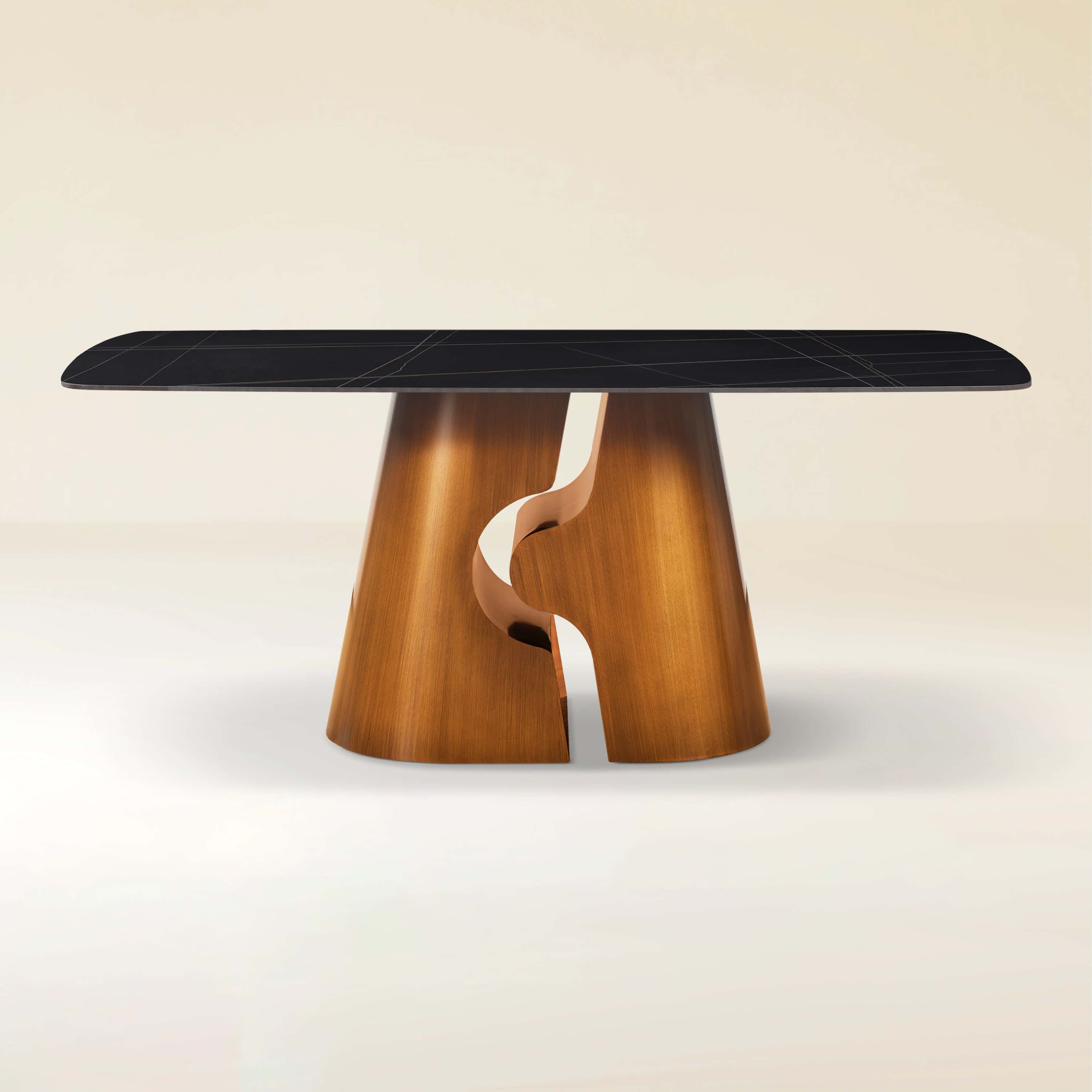 Synergy Sintered Stone Rectangular Dining Table 71"