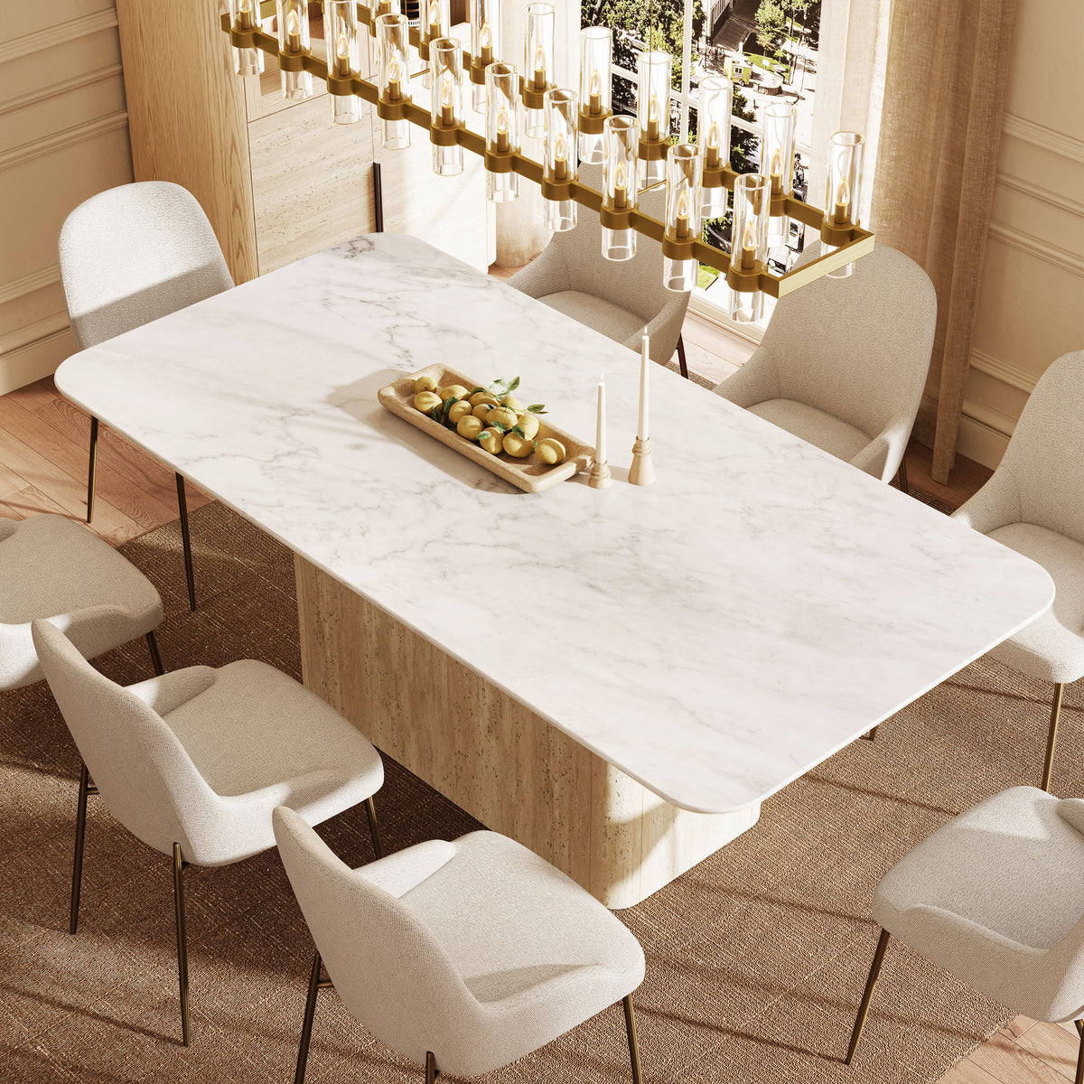 Tivoli Dining Table 84"W