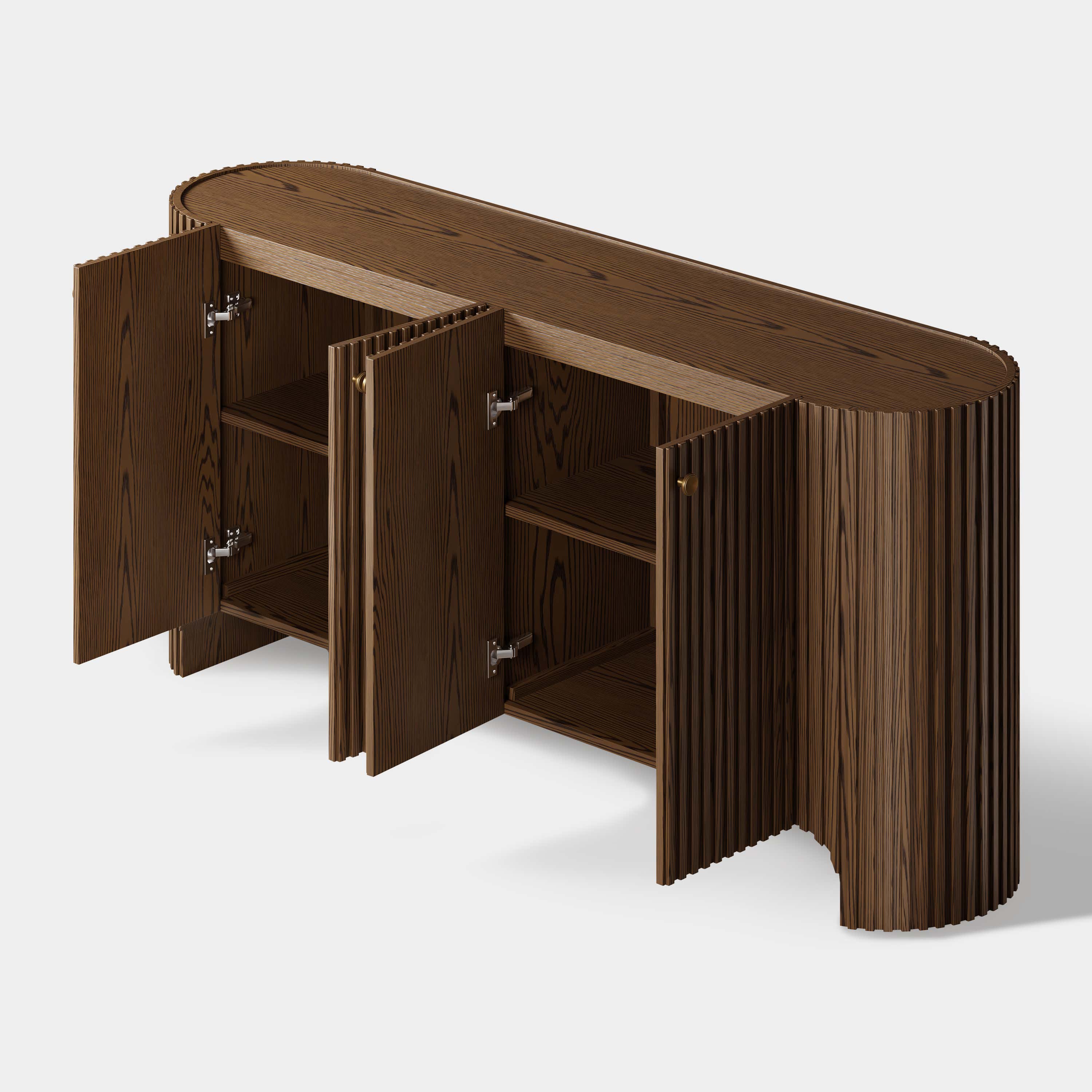 Marais Oak Sideboard 72" W