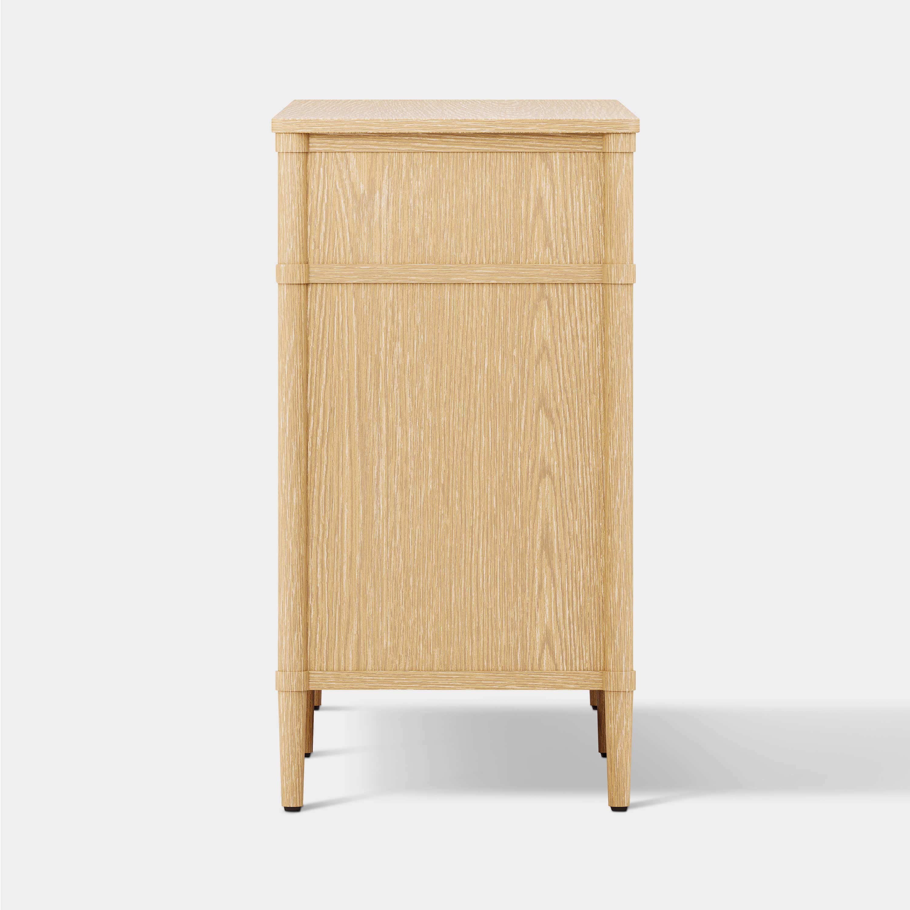 Alden Oak Finish 4-Door 2-Drawer Sideboard