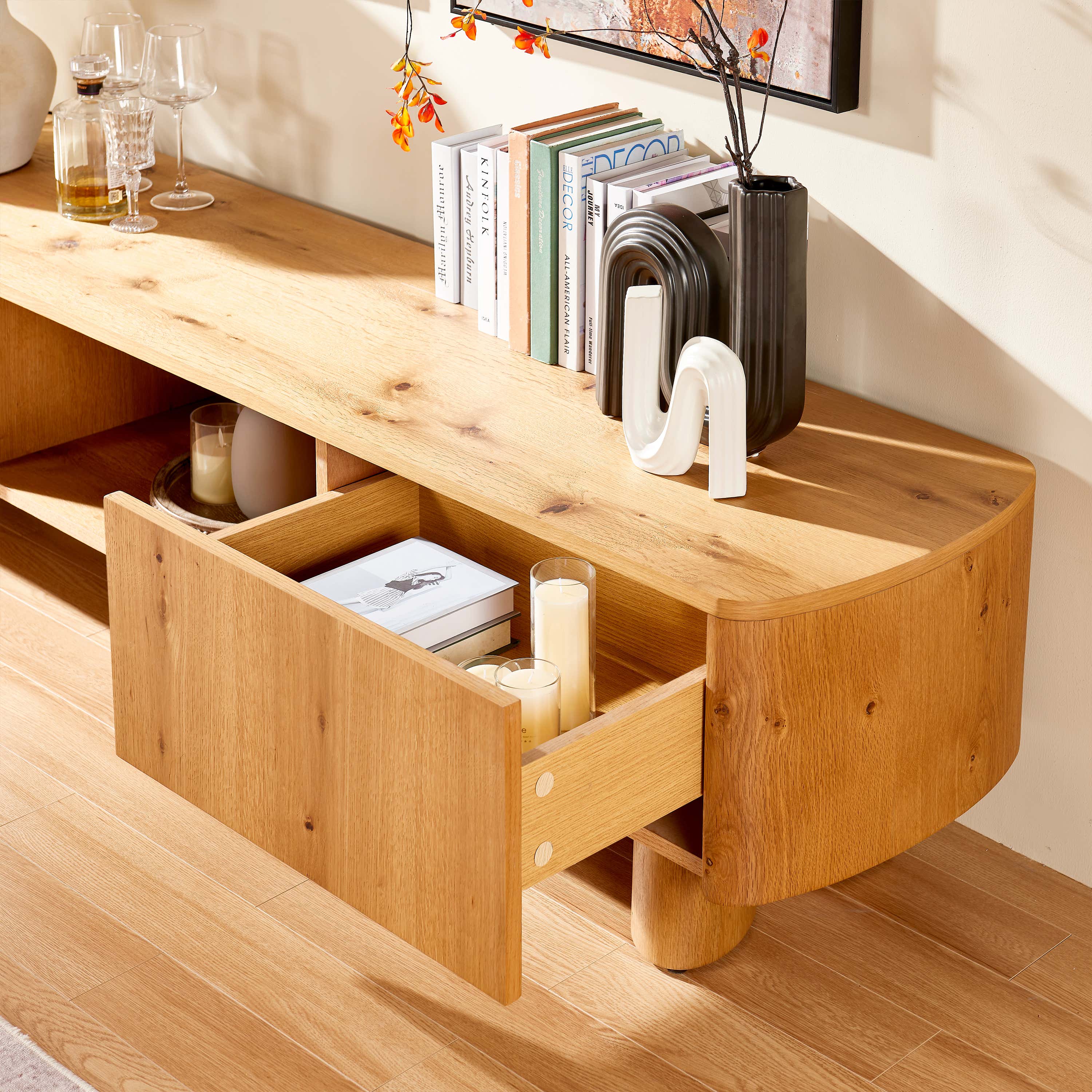 Trefoil Media Console 78"