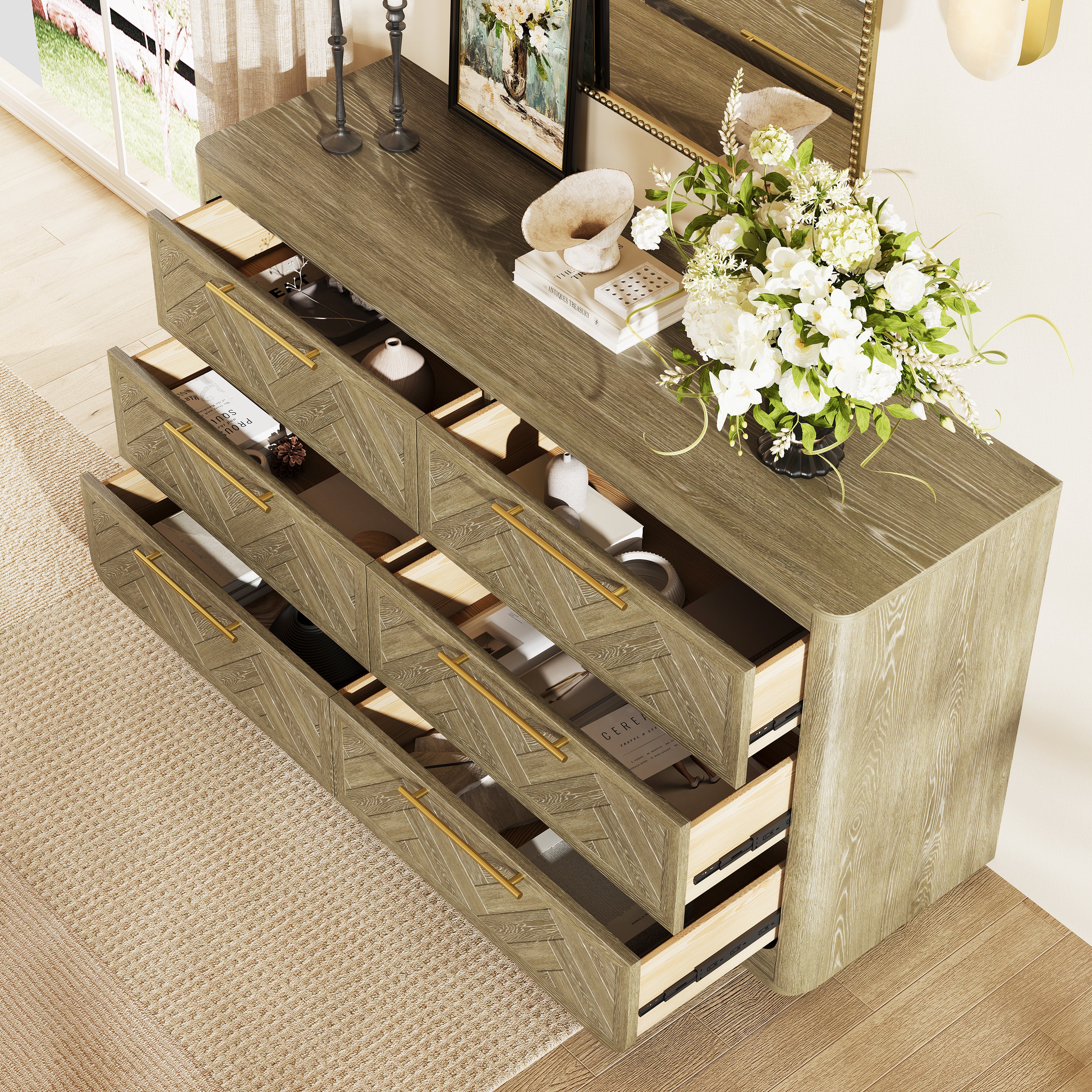 Ridgemont Drawer 59" W