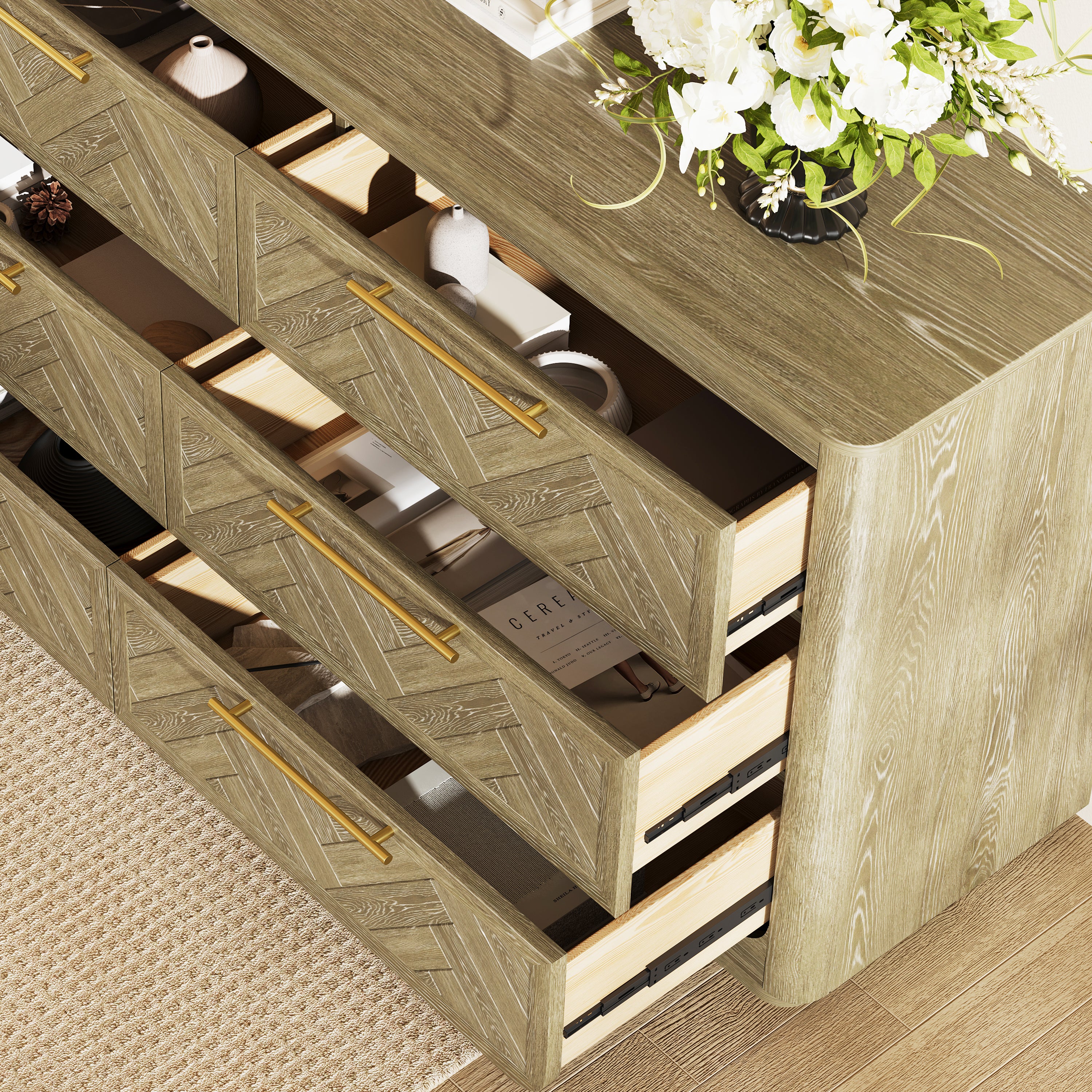 Ridgemont Drawer 59" W