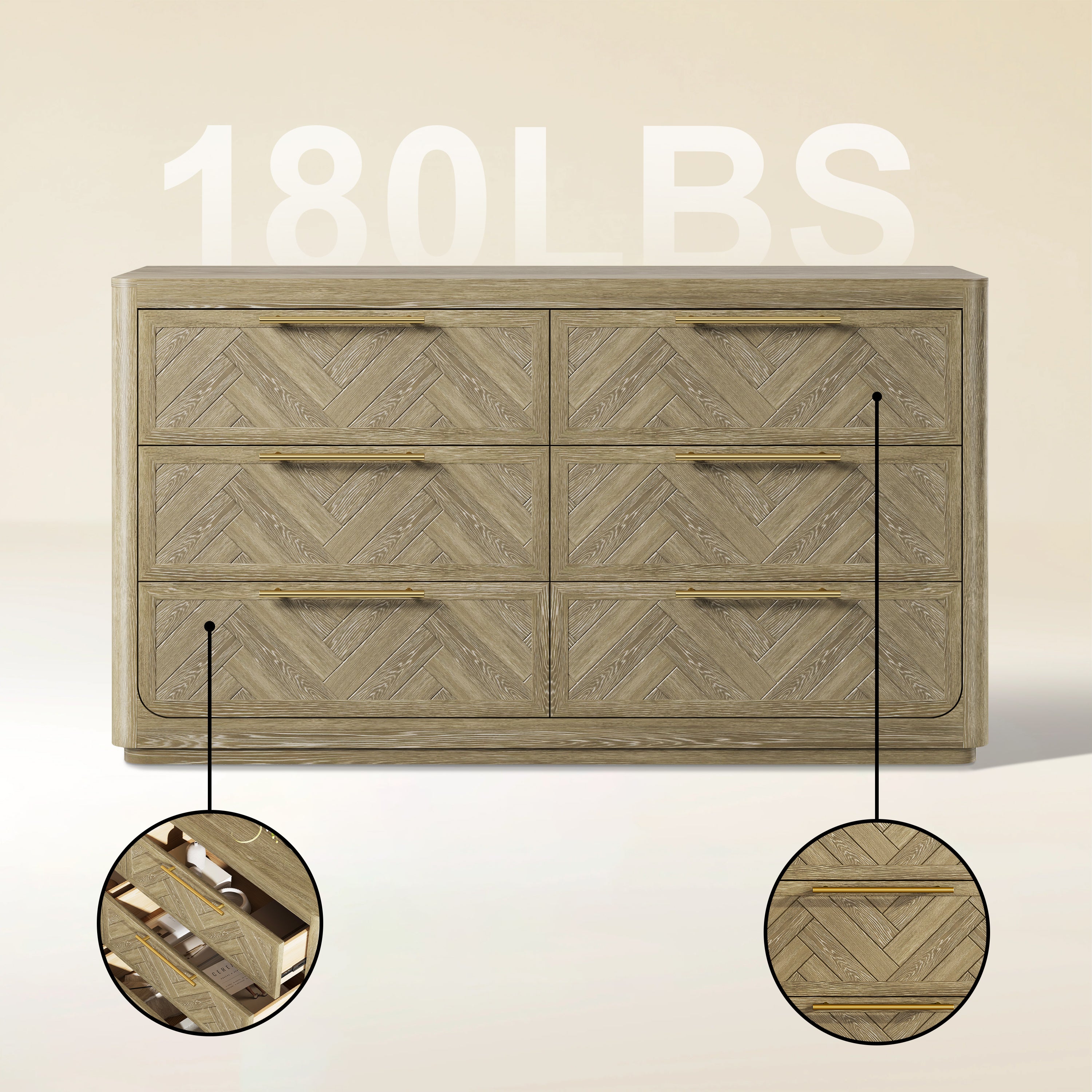 Ridgemont Drawer 59" W
