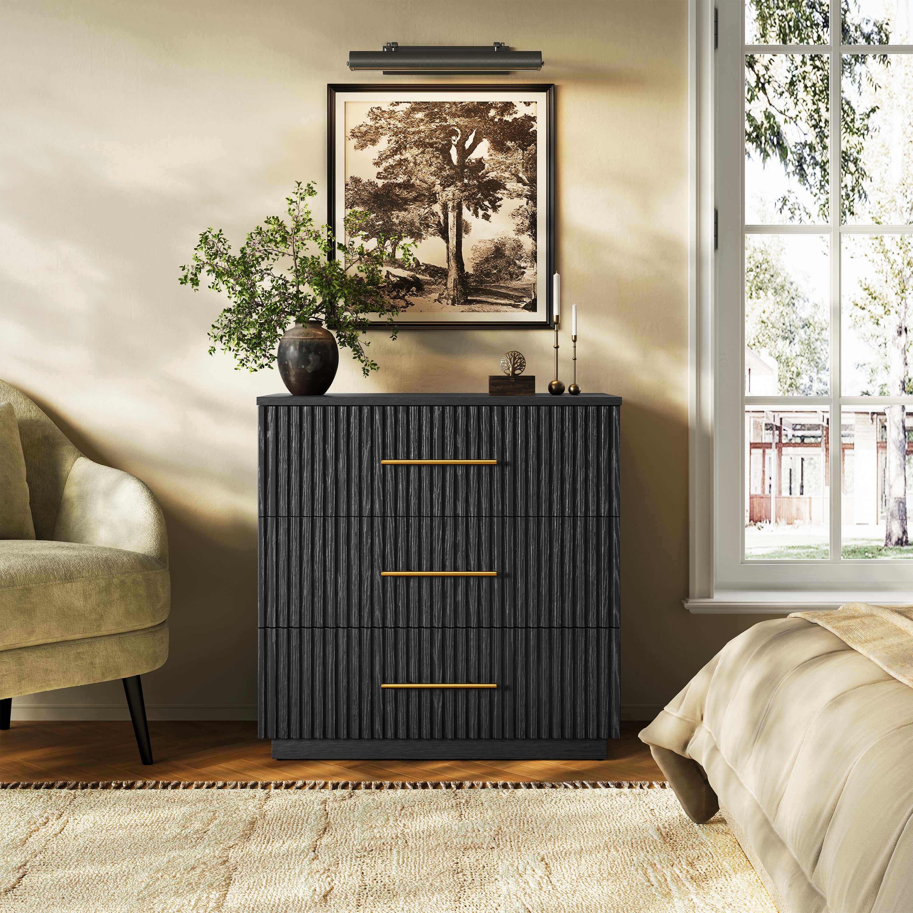 Holt 126" Oak 12-Drawer Chest(Set of 4)