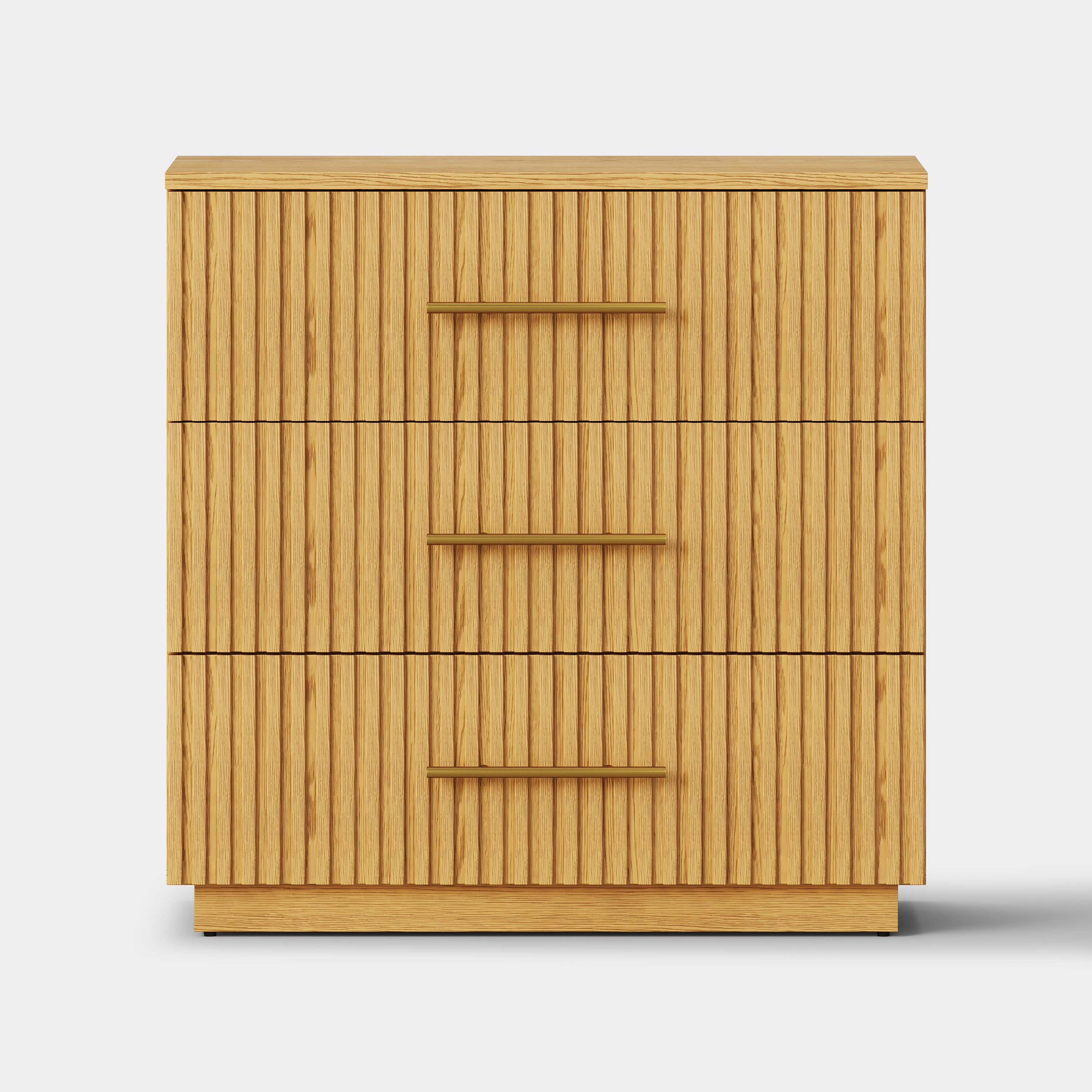 Holt 126" Oak 12-Drawer Chest(Set of 4)